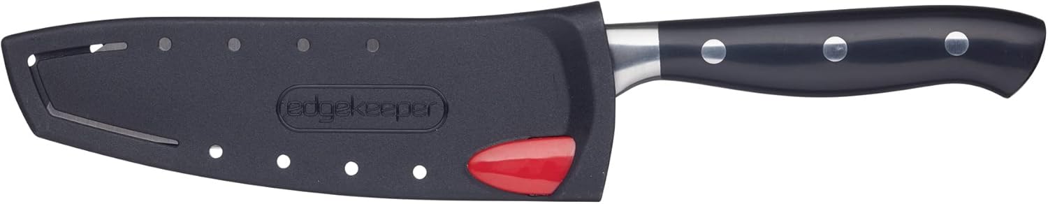MasterClass Santoku Knife, Edgekeeper Stainless St...