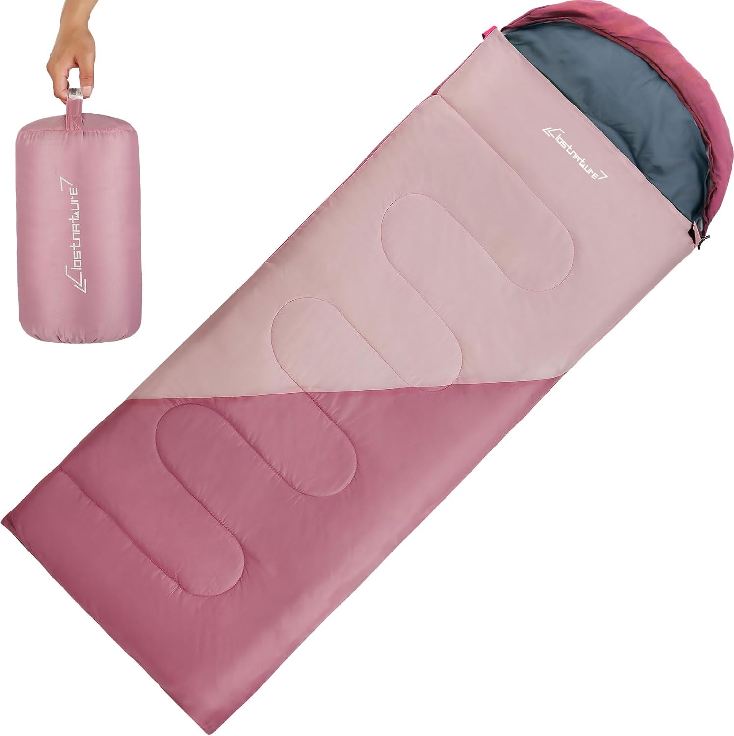 Clostnature Sleeping Bag for Adults and Kids - Compact Lightweight Sleeping Bag,...