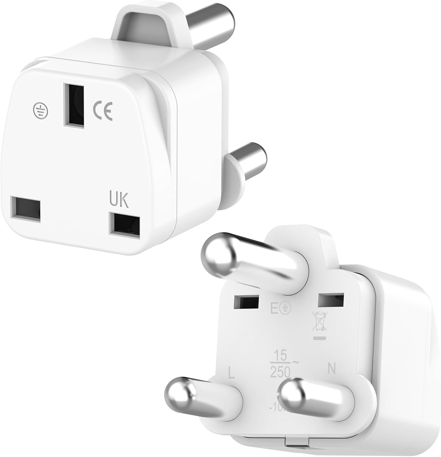 Loydia UK to South Africa Plug Adapter, 2 Pack UK to South Africa Travel Adapter...