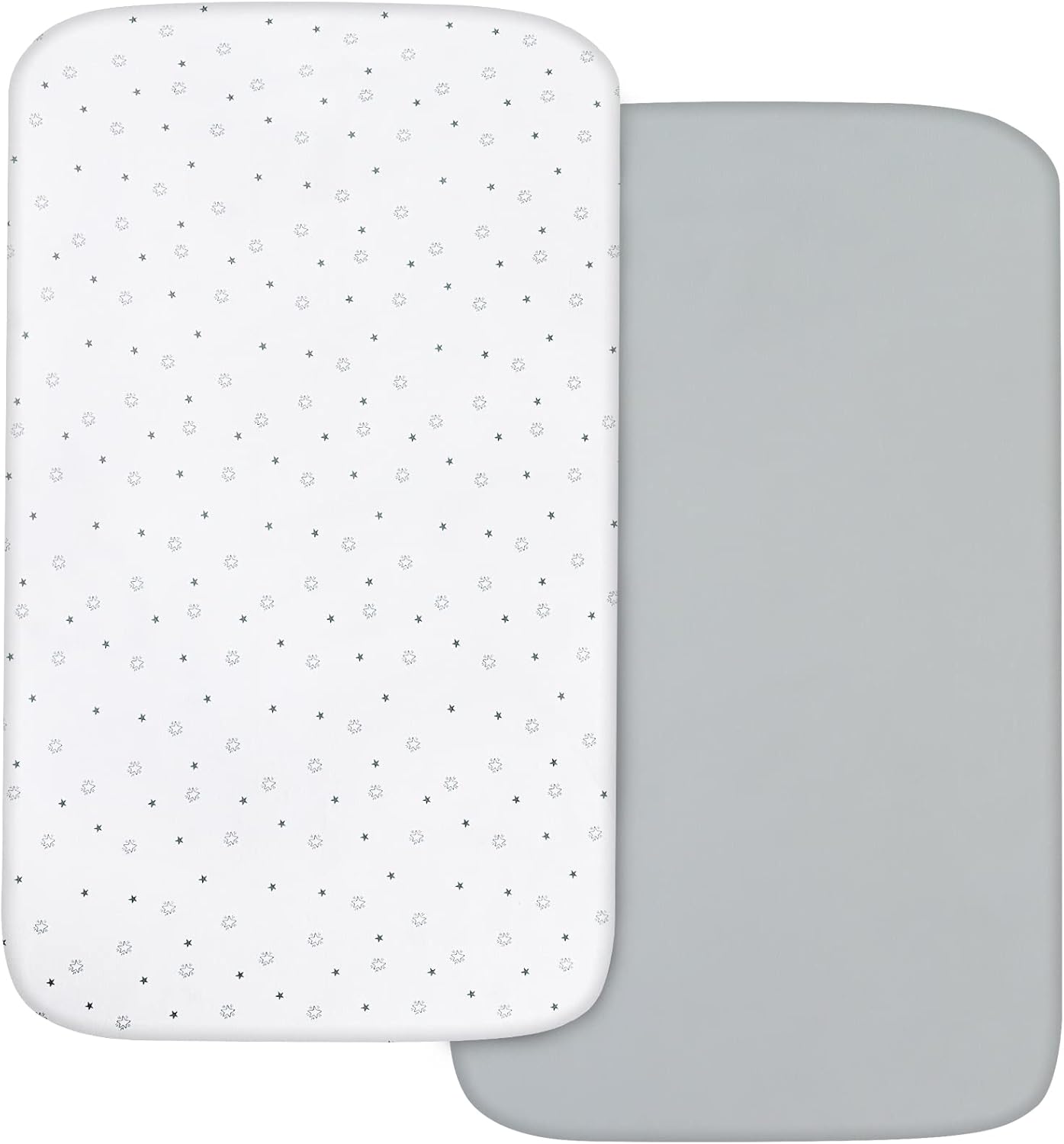 Next to Me Crib Sheets Fitted 83x50cm, Baby Bedside Crib Sheets 2 Pack, Ultra So...