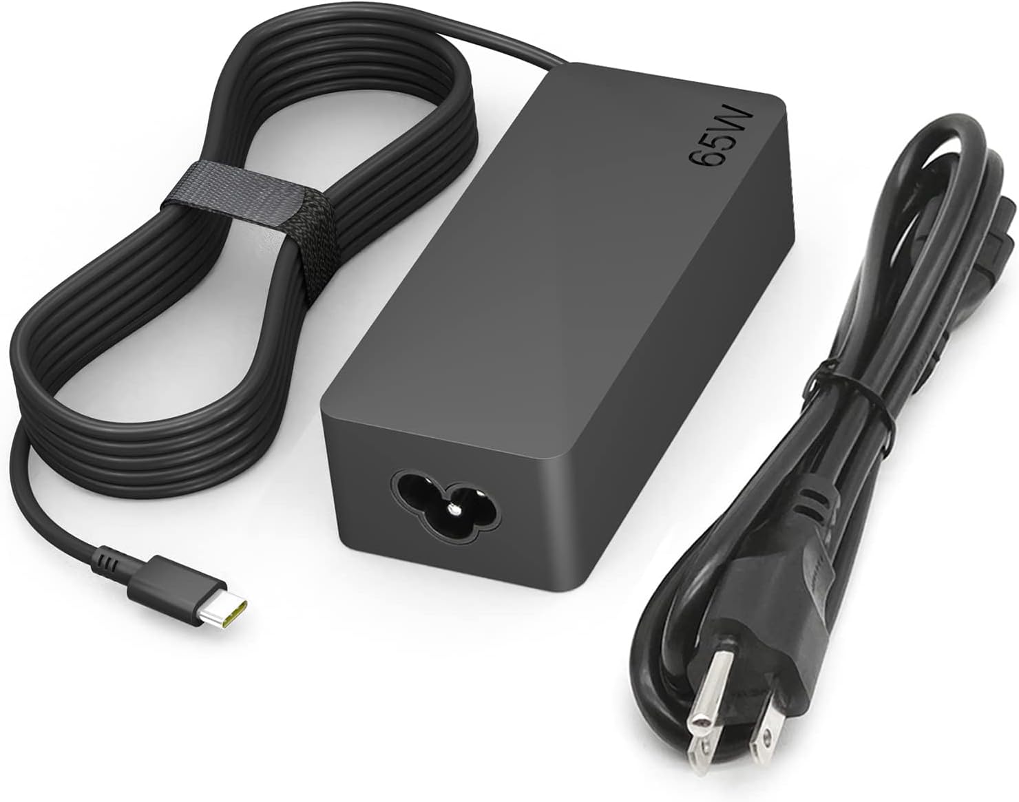 65W USB C Charger for Lenovo Thinkpad/Yoga/Chromebook Laptop Computer 65W 45W US...