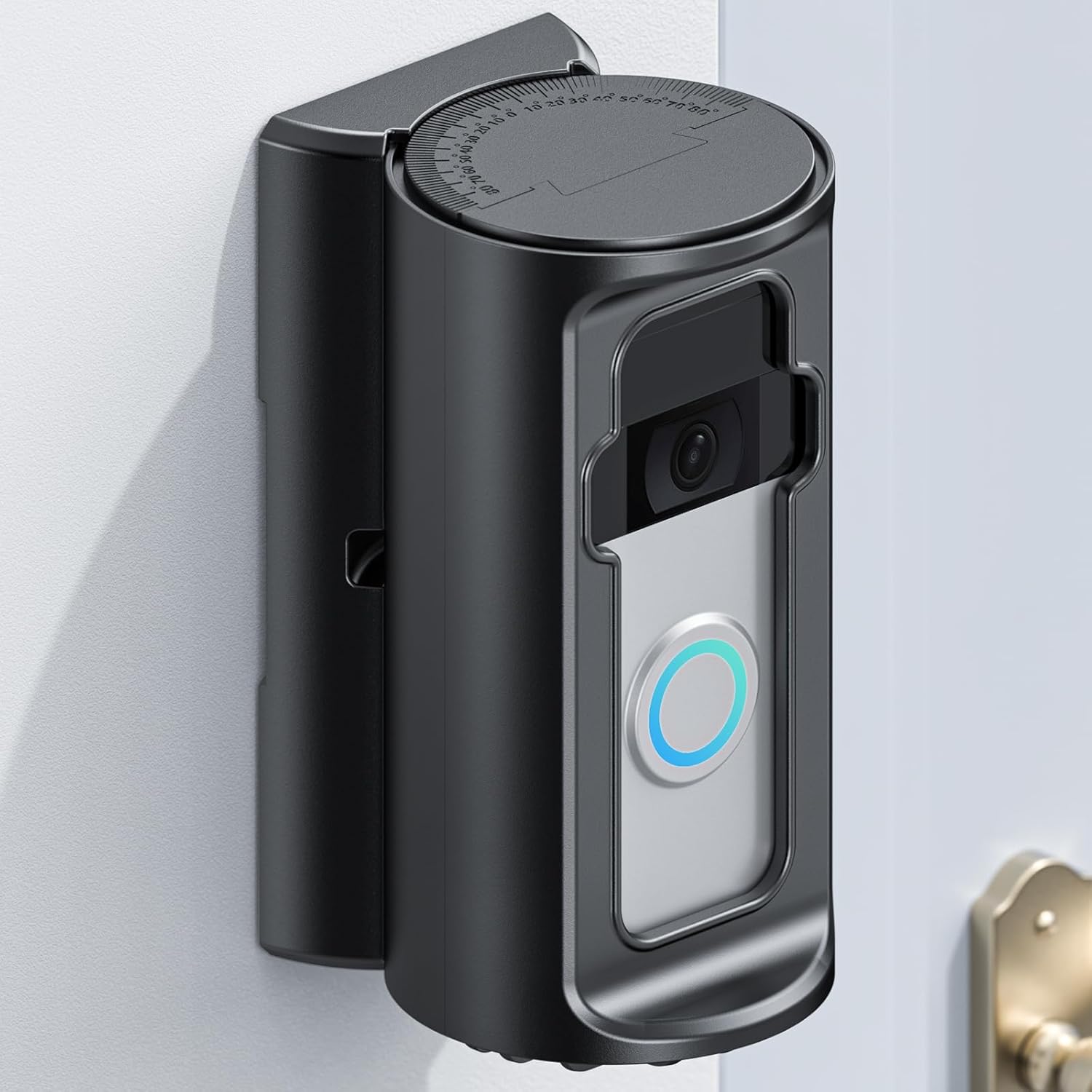 Adjustable 360° Degree Doorbell Angle Mount Compatible with Ring/Blink Wireless...