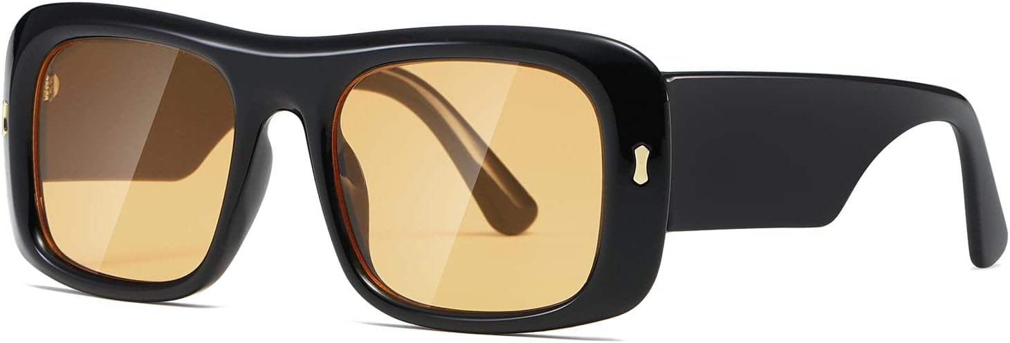 kimorn Sunglasses for Women Men Trendy Retro Fashi...