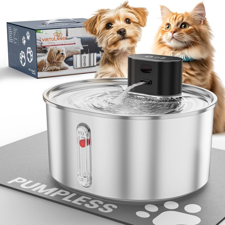 1 year old cat litter box PawsPik Extra-Large Stainless Steel Top Entry Cat Litter Box & Scooper, Gray, Silver, XL main image 0
