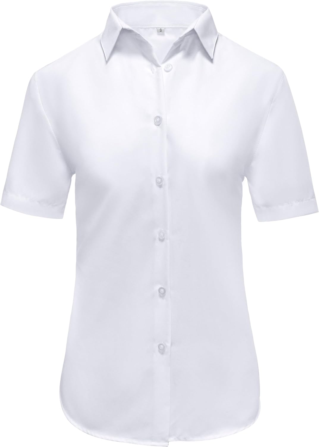 Ruisin Super Soft Wrinkle Resistant Womens Plain Button Down Shirts for Women Sh...