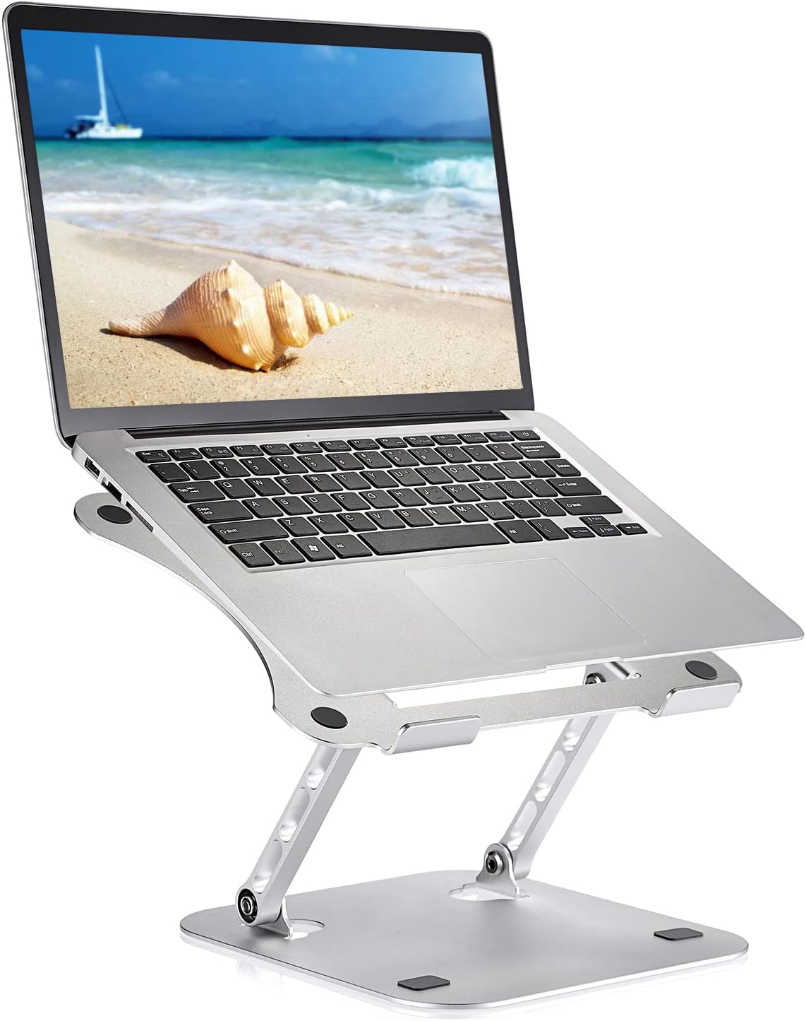 Usoun Laptop Stand, Laptop Holder, Multi-Angle Stand with Heat-Vent, Adjustable...