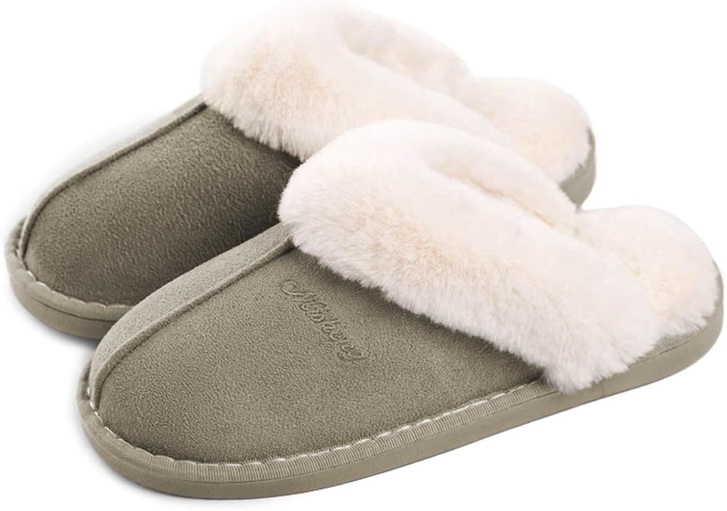 Coswind Slippers Women Men Ladies Fluffy With Memory Foam Warm Fuzzy Soft Winter...