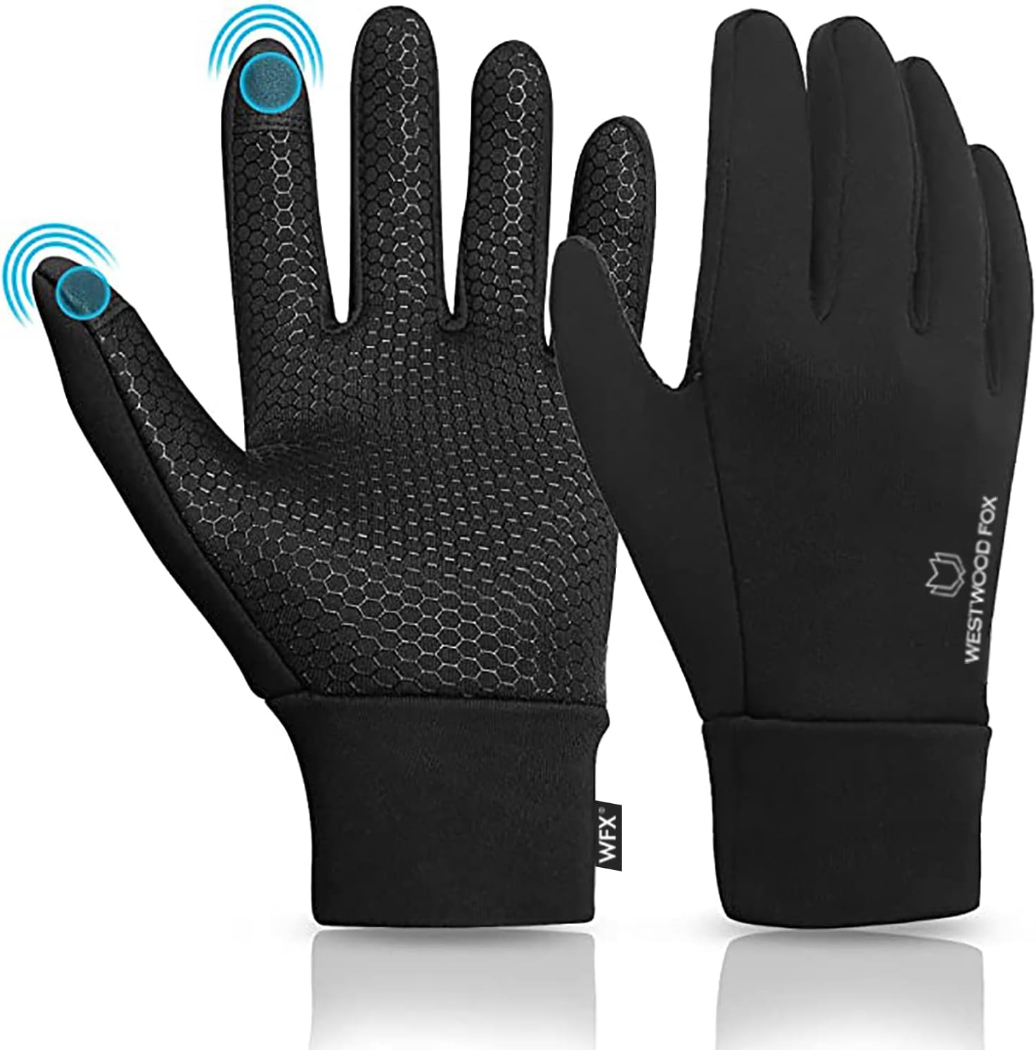 WESTWOOD FOX Kids Winter Thermal Cycling Gloves Boys Girls Flexible Grip Touchsc...