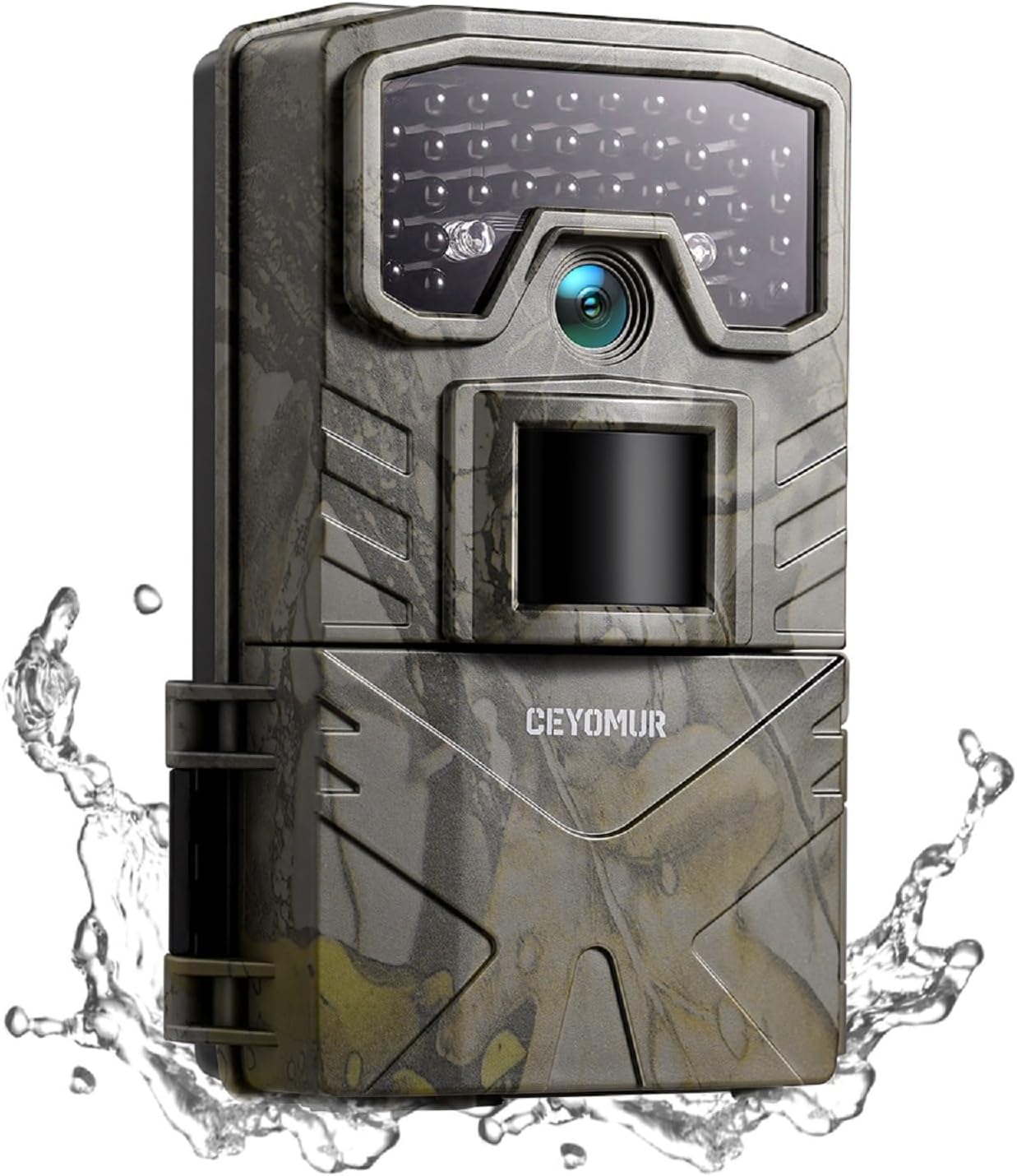 CEYOMUR Wildlife Camera, 2K Trail Camera with 36pc...