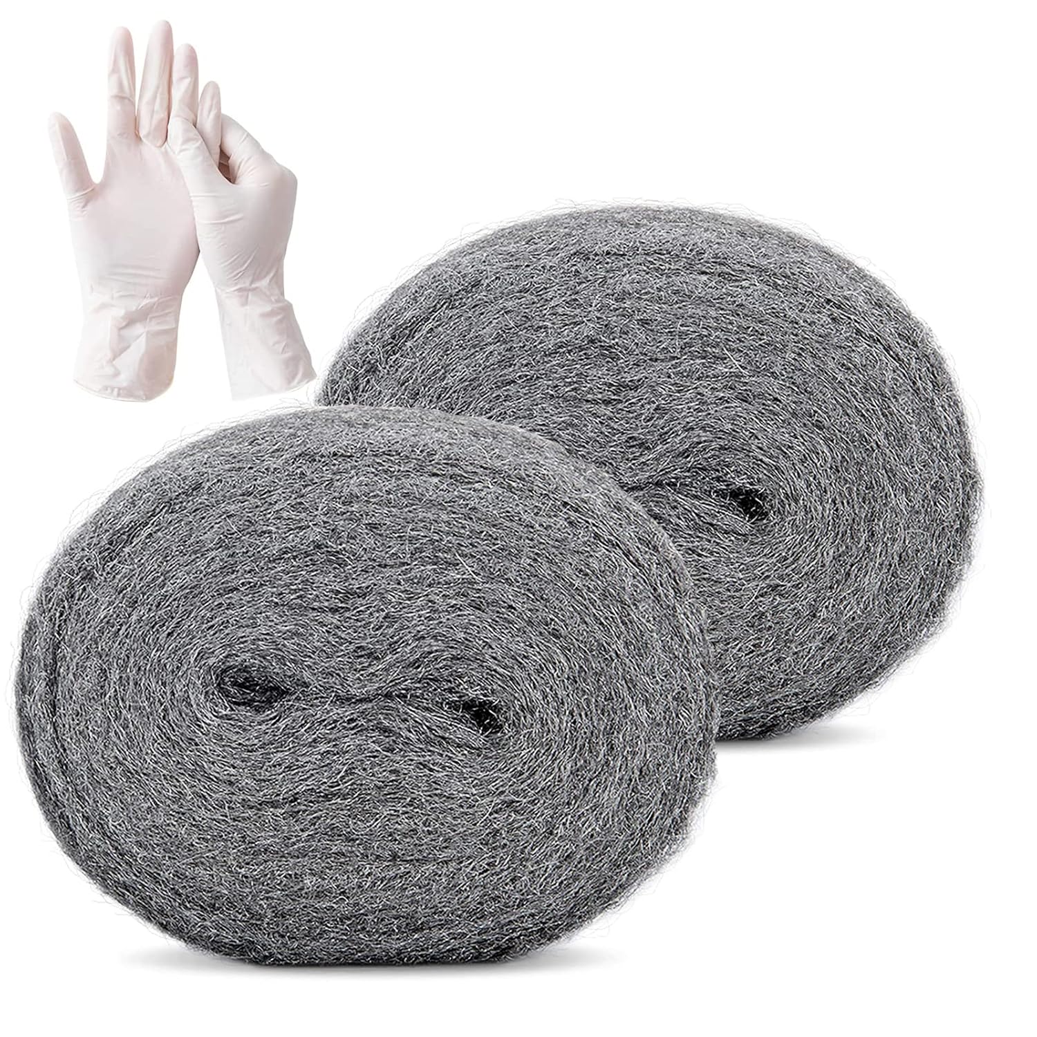 Steel Wool Mice with Work Gloves, Hardware Cloth -...