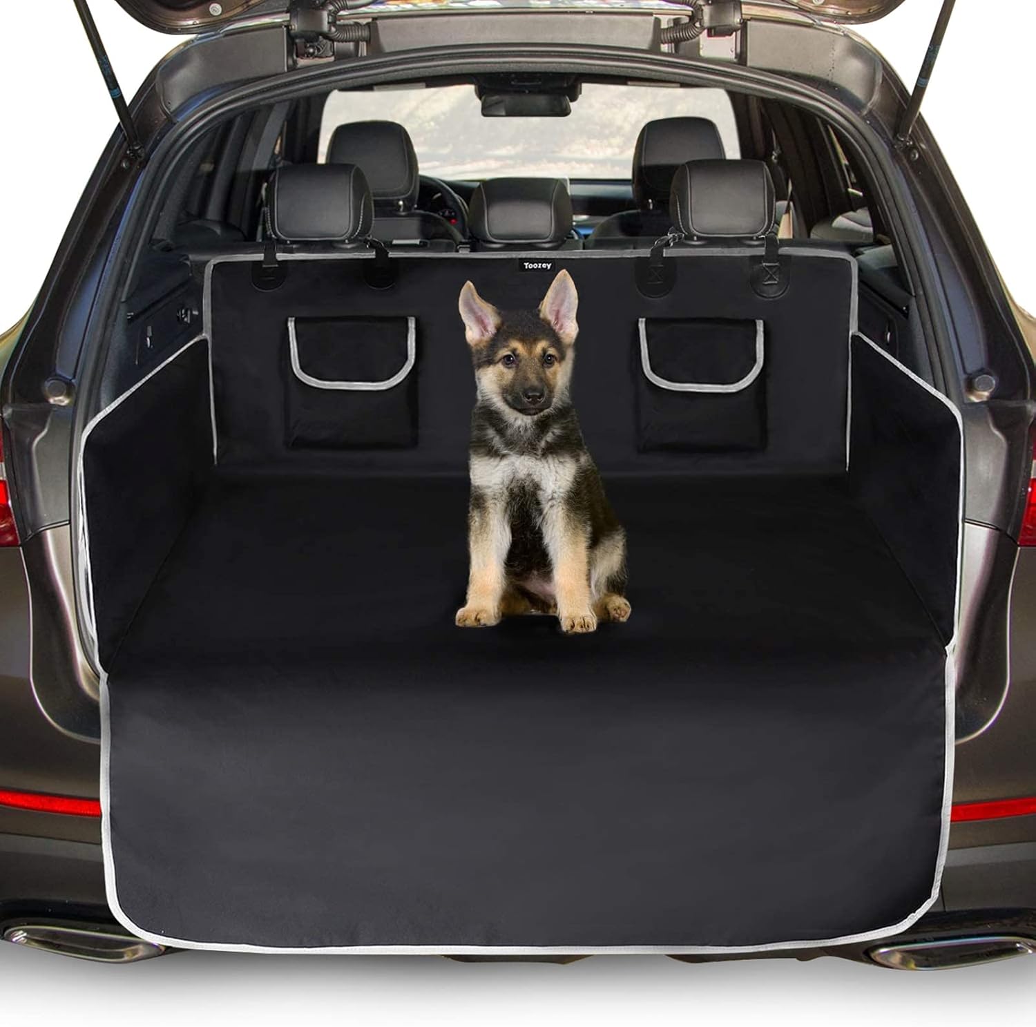 Toozey Car Boot Protector - Universal Nonslip Liner Protector with Side Protecti...