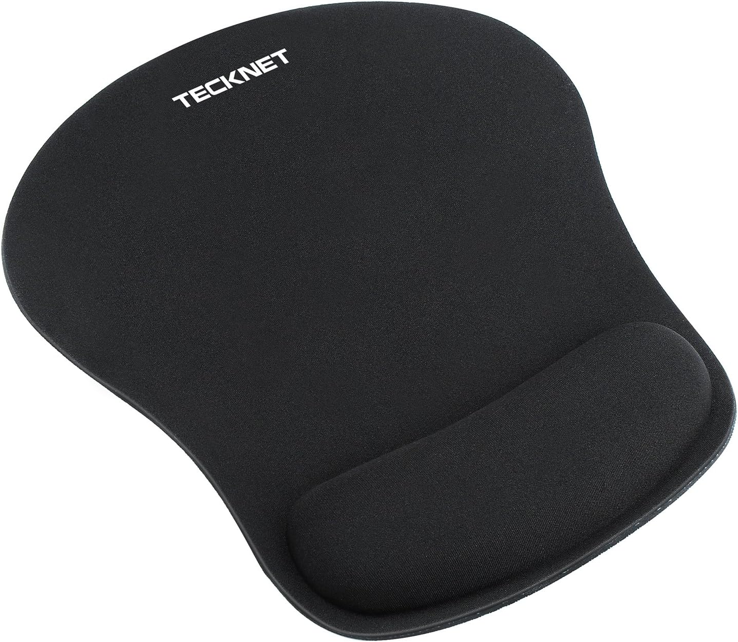 TECKNET Mouse Mat with Memory Foam Rest -Non-slip Rubber base- Special-Textured...