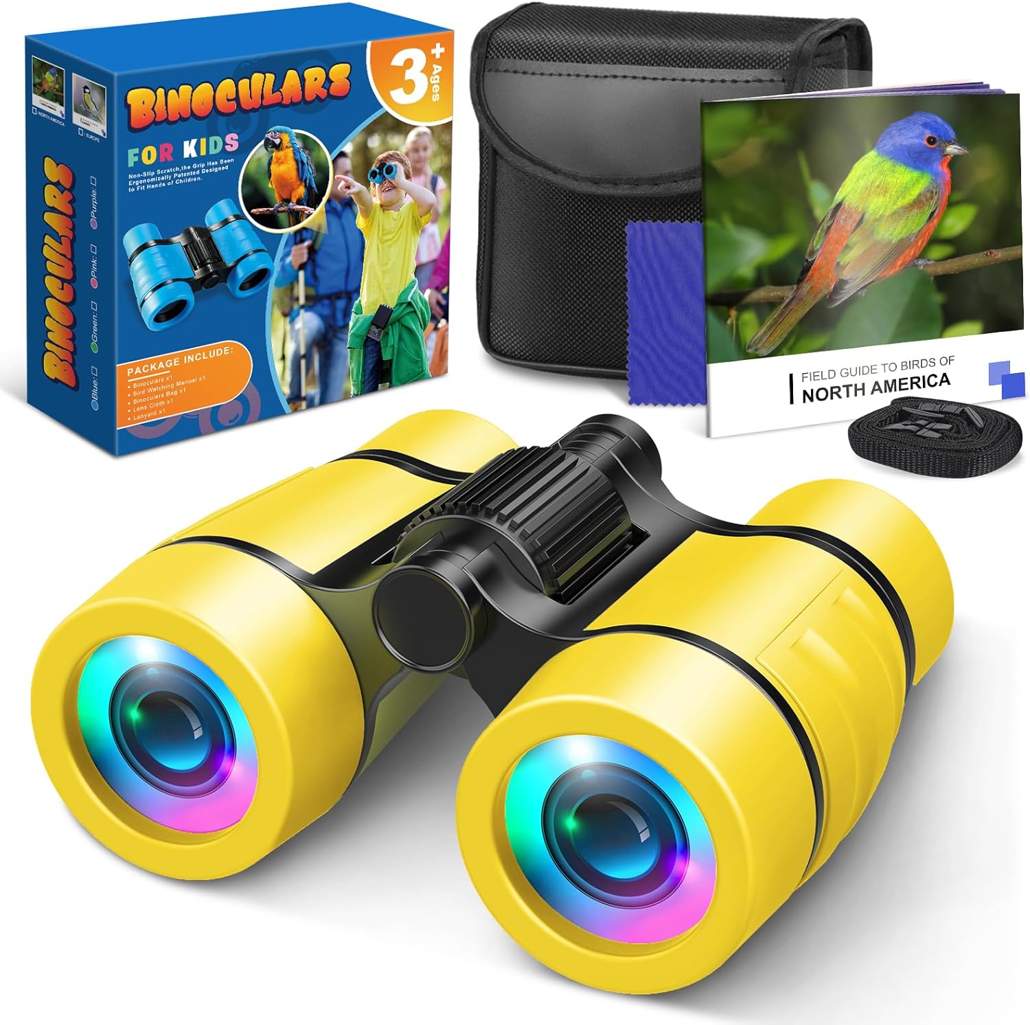 Girls Toys Age 3-9, Binoculars Kids Gifts for Girls Toys 3-9 Year Old Boy Girls...