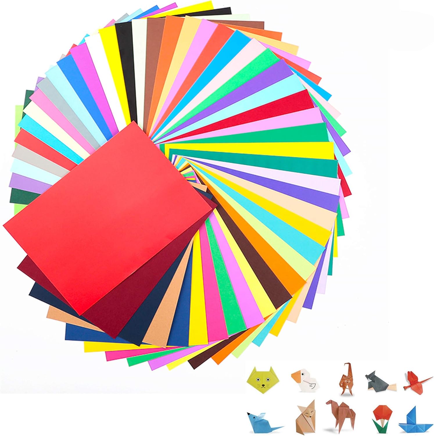 FUKTSYSM Coloured Card - A4 100 Sheet Pack 230gm, More Fun Crafting and Decorati...