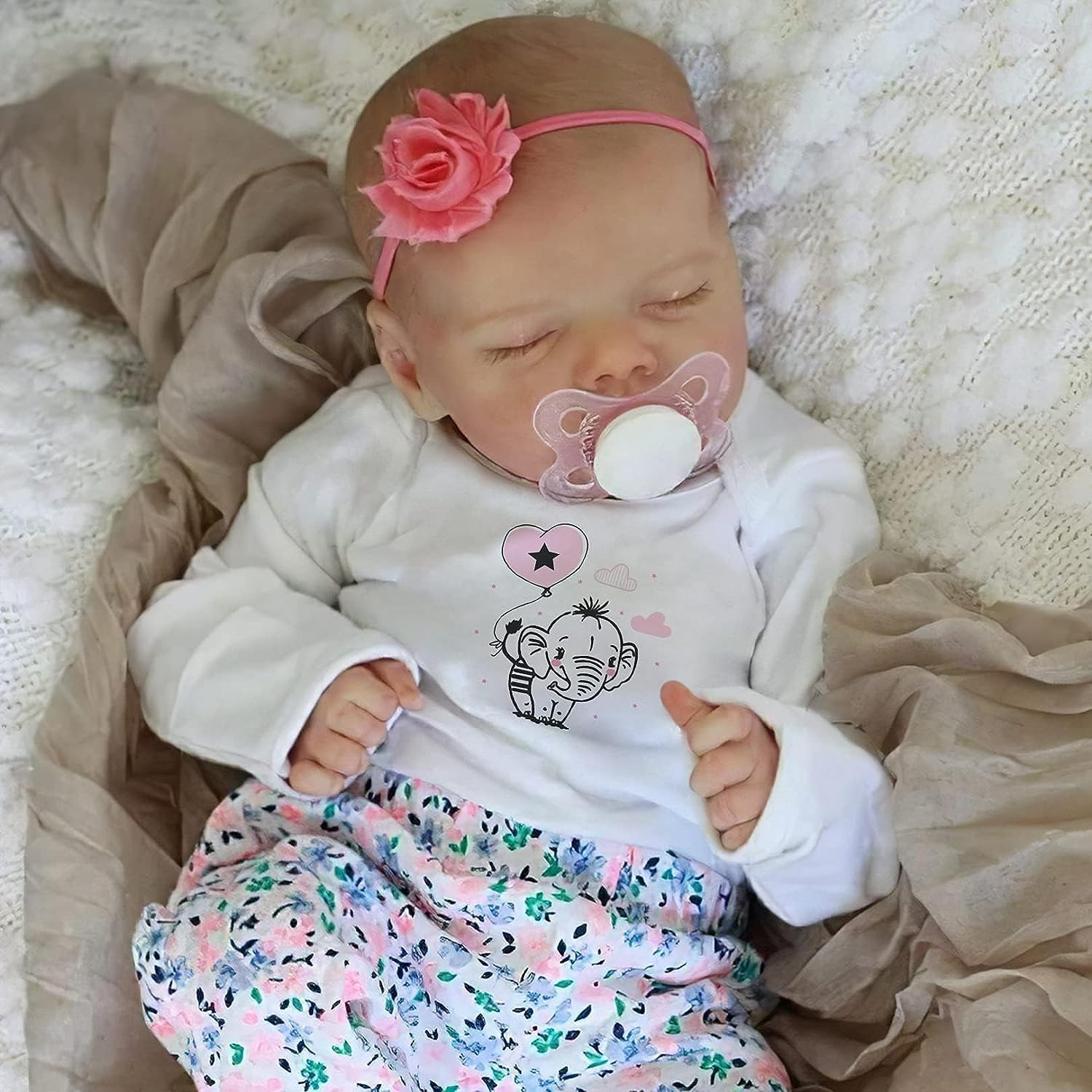 JIZHI Reborn dolls - 17-Inch Handmade Realistic Ba...