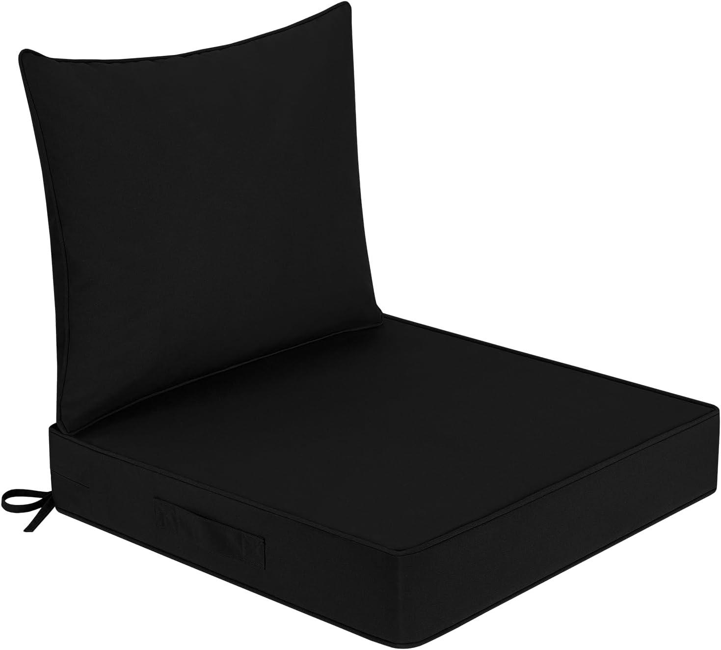 downluxe Waterproof Outdoor Chair Cushions 24x24, Outdoor Cushions for Patio Fur...