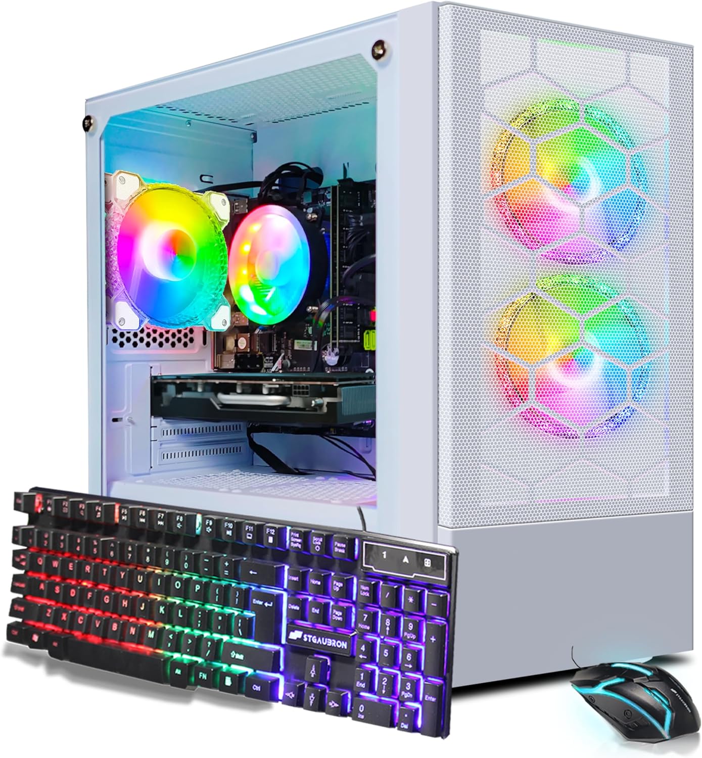 STGAubron Gaming PC Computer Desktop, GeForce RTX 2060 M 6G, Intel Core i7 8th u...
