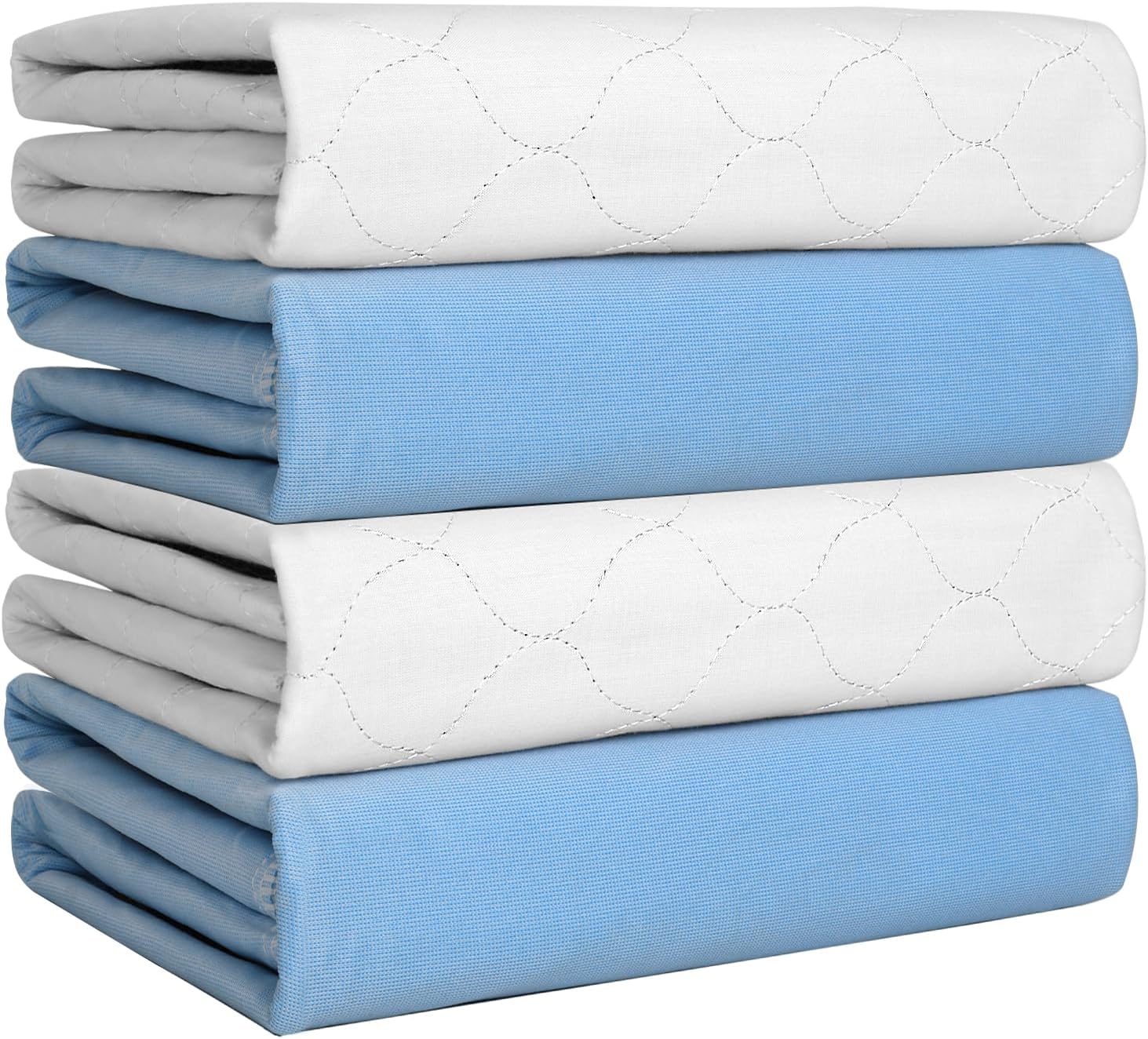 Heavy Absorbency Bed Pad, Washable and Reusable Incontinence Bed Underpads, 34"X...