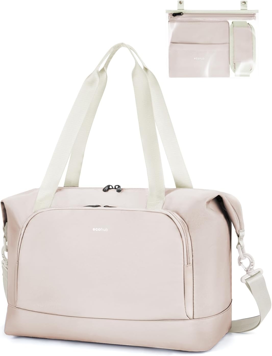 ECOHUB for Easyjet Cabin Bag 45x36x20, Underseat Foldable Travel Duffel Bag, Han...