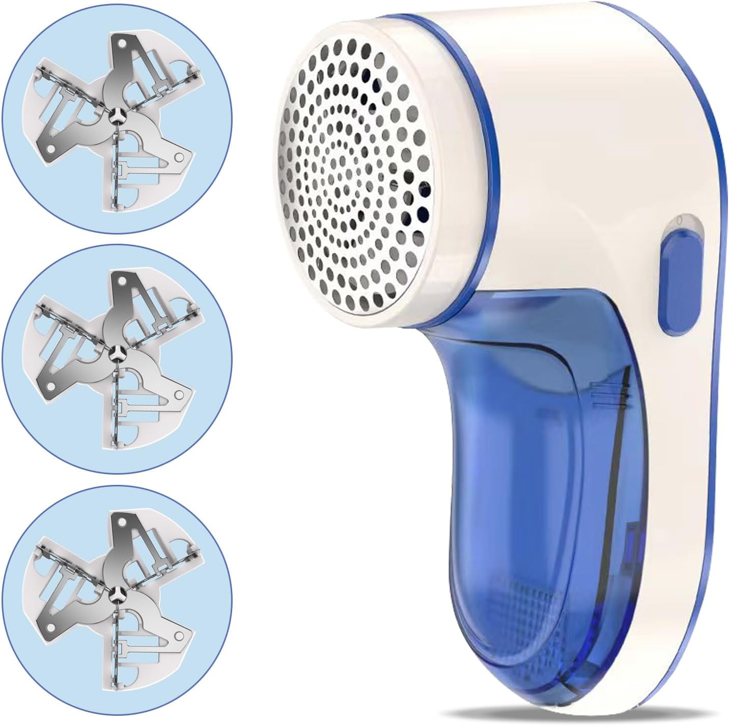 Fabric Shaver,Electric Lint Remover,USB Charging,Includes 3-Blades, Cleaning Bru...