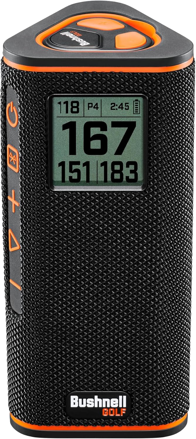 Bushnell Wingman View Golf GPS Speaker Black/Orange