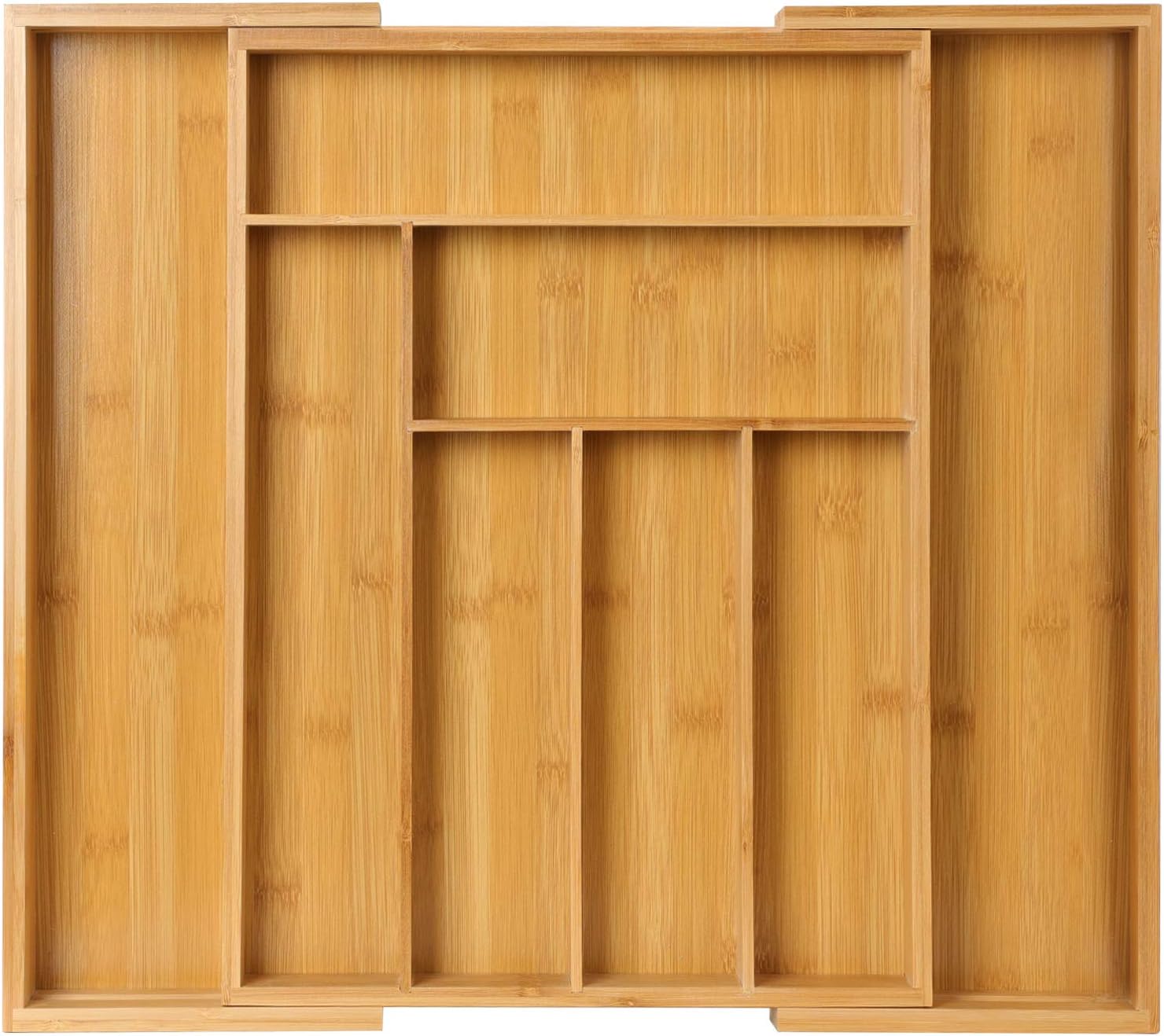 Pipishell Bamboo Expandable Drawer Organizer for U...