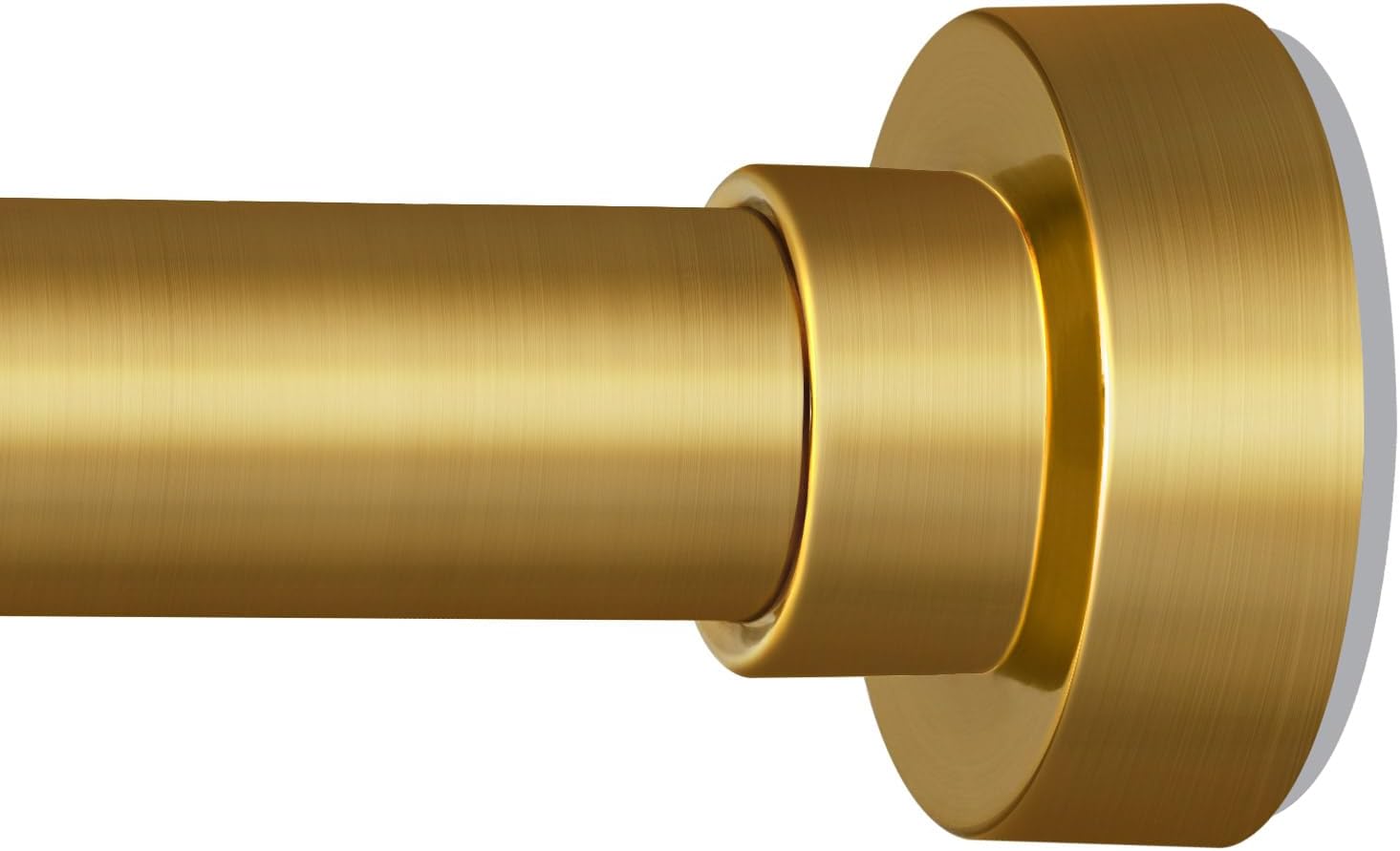 YNL Tension Curtain Rod 34-66 inches-Never Rust, Non-Slip, No Drill Adjustable S...