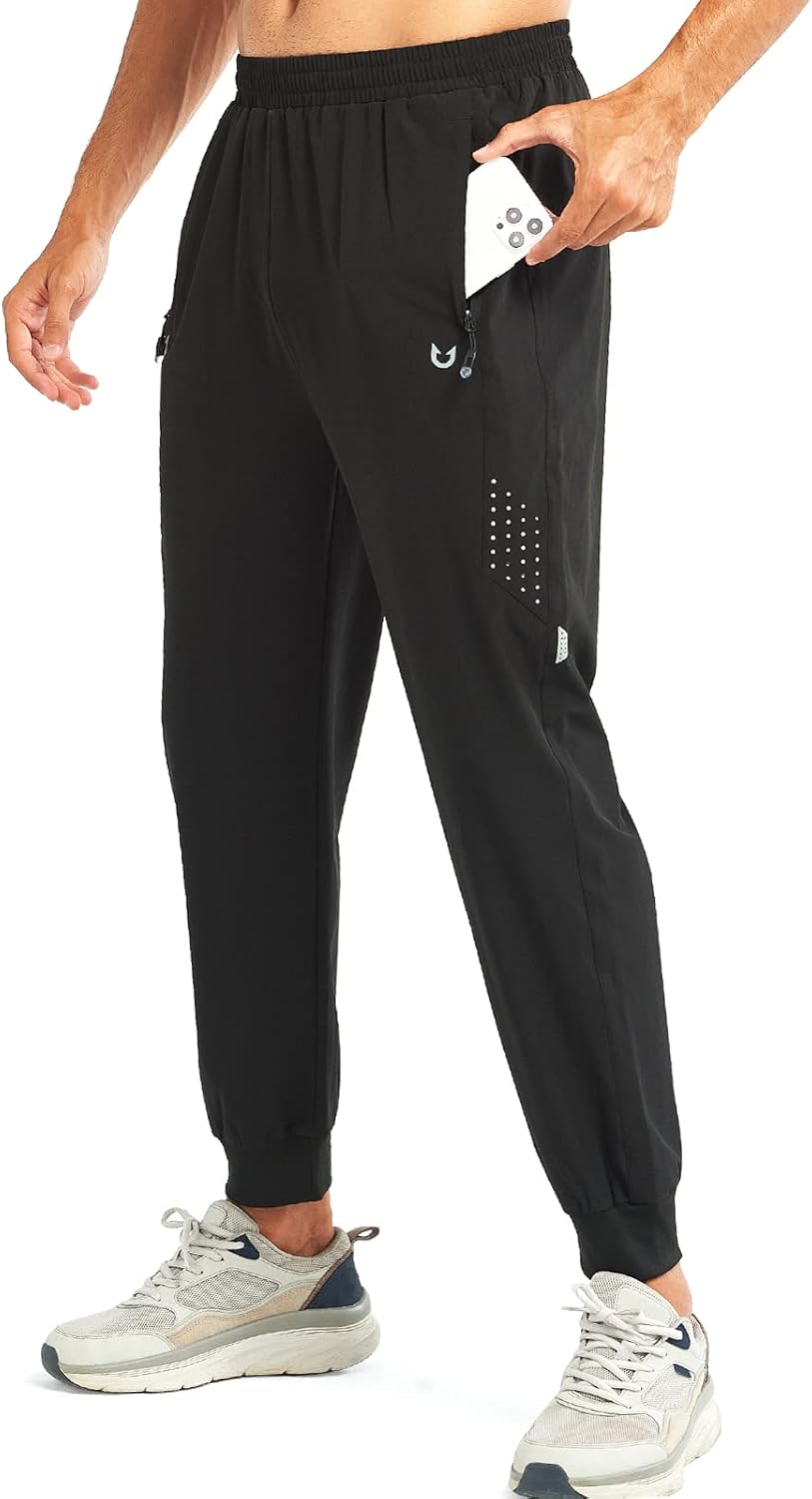 NORTHYARD Men's Athletic Running Pants Lightweight Workout Joggers Quick Dry Gym...