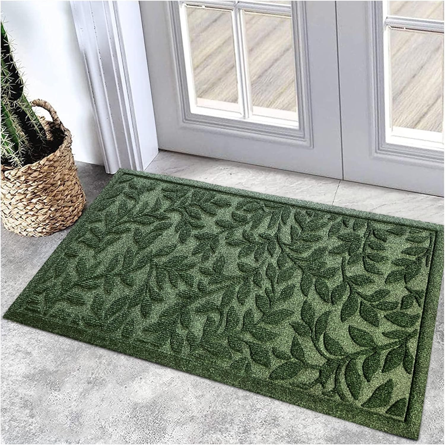 Bulijojo Outdoor Indoor Entrance Doormats,Durable Heavy Duty Welcome Mat,Thick A...
