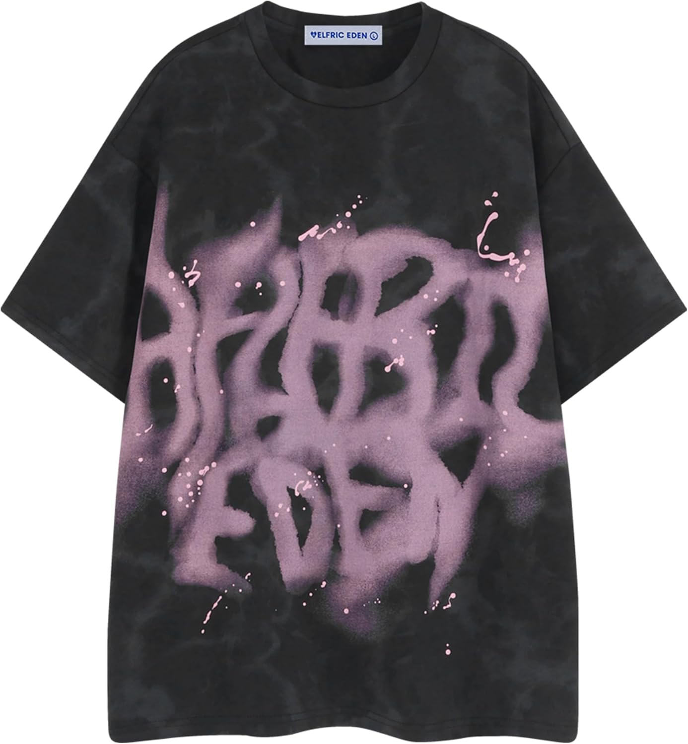 Aelfric Eden Mens Graphic Tee Shirts Oversized Baggy Loose Cotton T-Shirt Street...