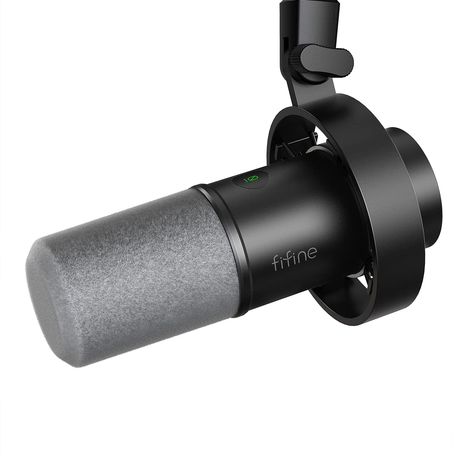 FIFINE Dynamic Microphone, XLR/USB Podcast Recording PC Microphone for Vocal Voi...
