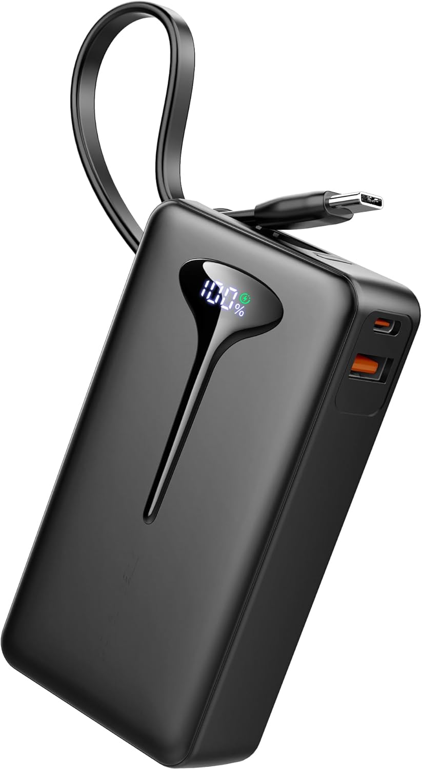 Power Bank Fast Charging, 22.5W Portable Charger 10000mAh, Small Battery Pack US...
