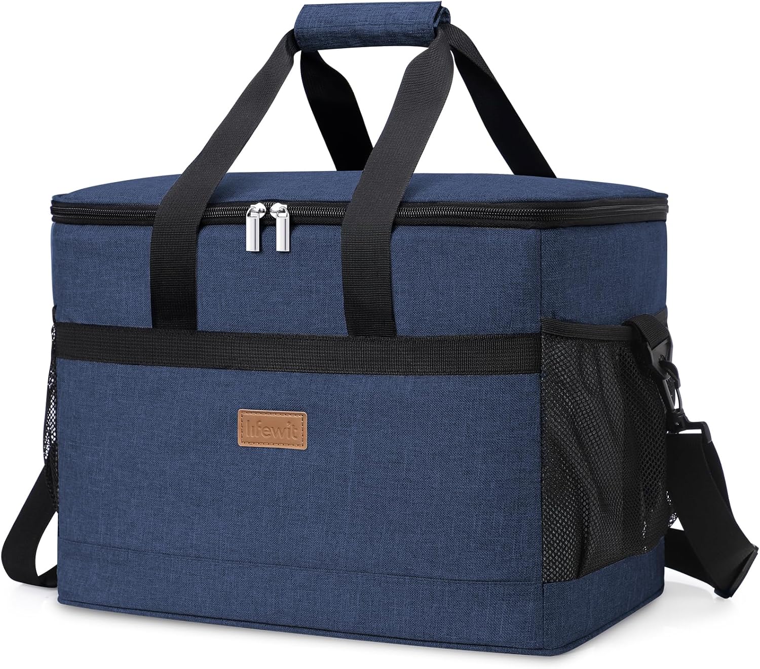 Lifewit Soft Cooler Bag with Hard Liner, Large Insulated Picnic Lunch Bag Box So...