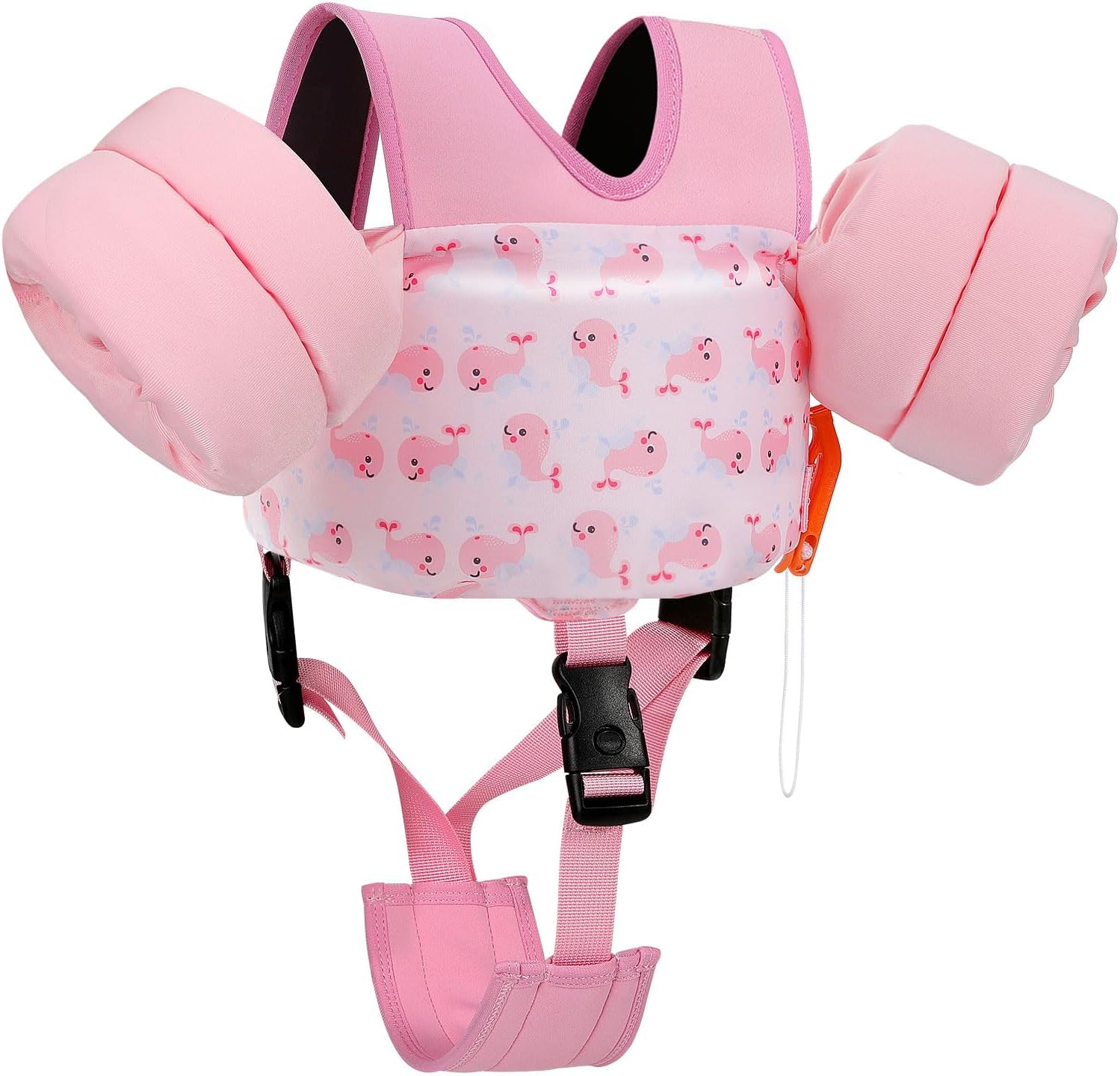 MoKo Toddler Swim Vest for Kids, 20-66 lbs, Arm Floaties with Adjustable Straps,...