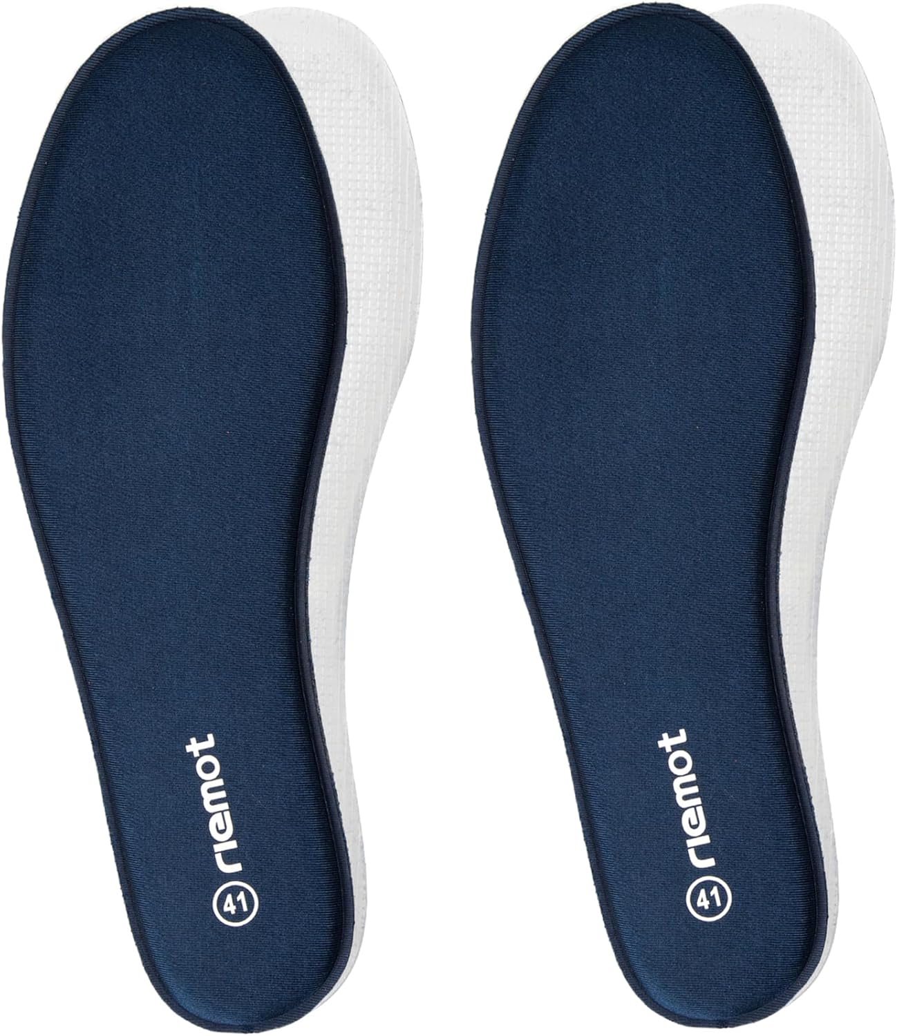 riemot 1 Pair/2 Pairs Memory Foam Insoles for Men and Women,Replacement Inner So...