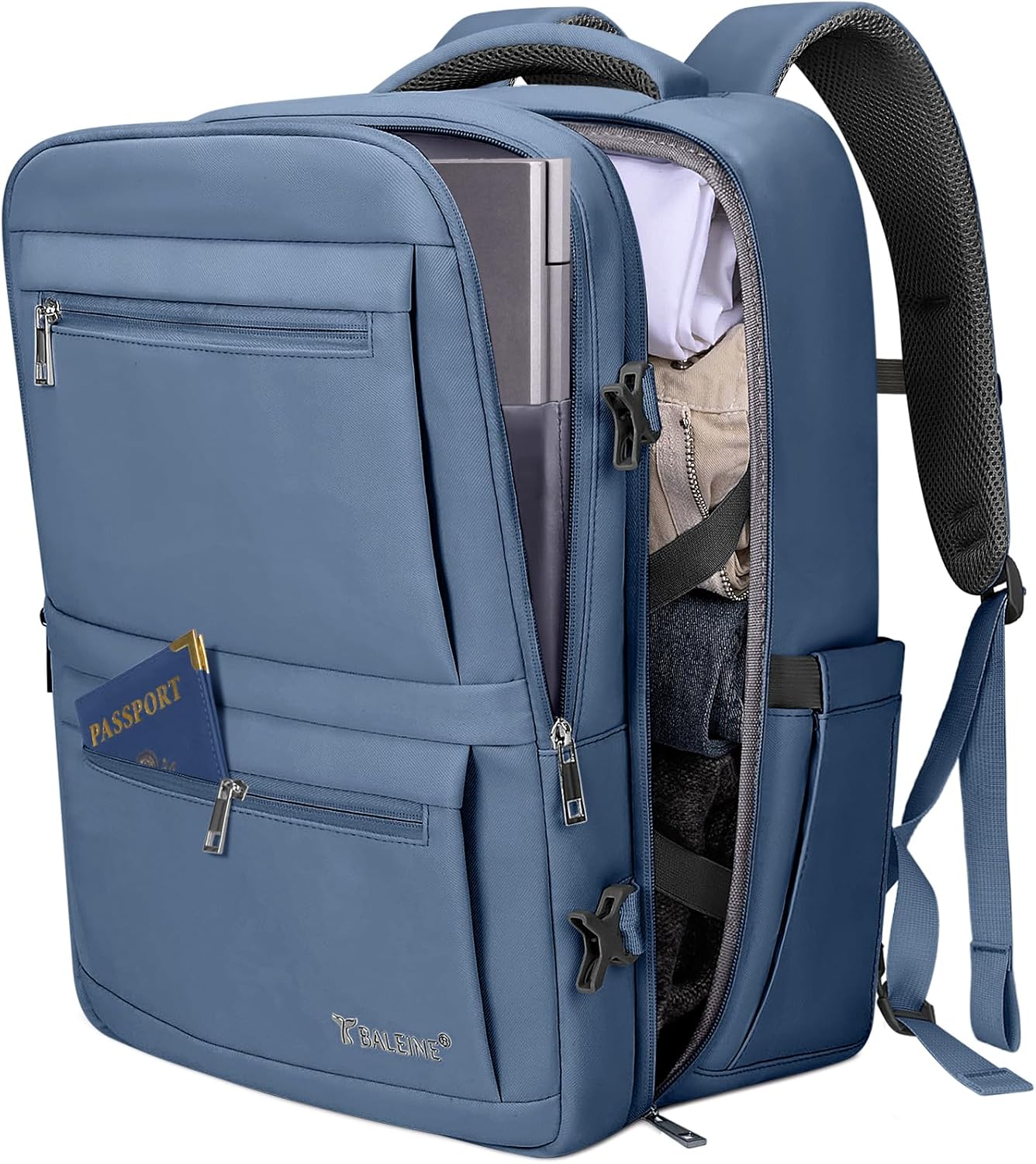 BALEINE Travel Backpack for Women Men, Sturdy Carry On Backpack, Large Backpack...