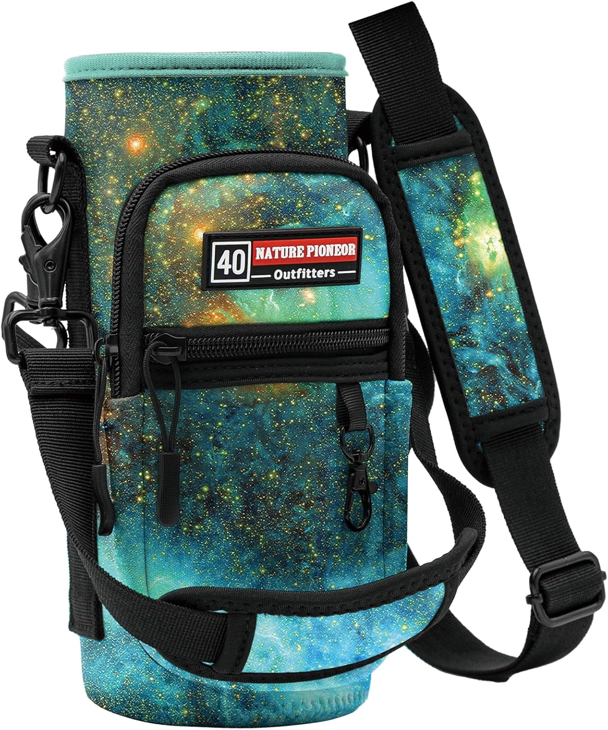 NATURE PIONEOR Water Bottle Holder with Strap for 25oz/32oz/40oz/64oz, Water Bot...