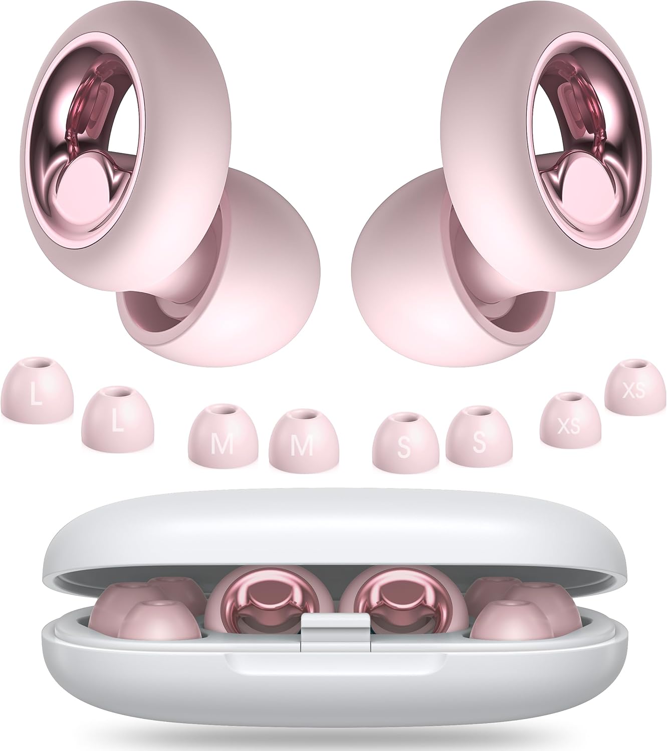 Ear Plugs for Sleeping Noise Cancelling, Soft Ear Plugs for Concert, 45dB Reusab...