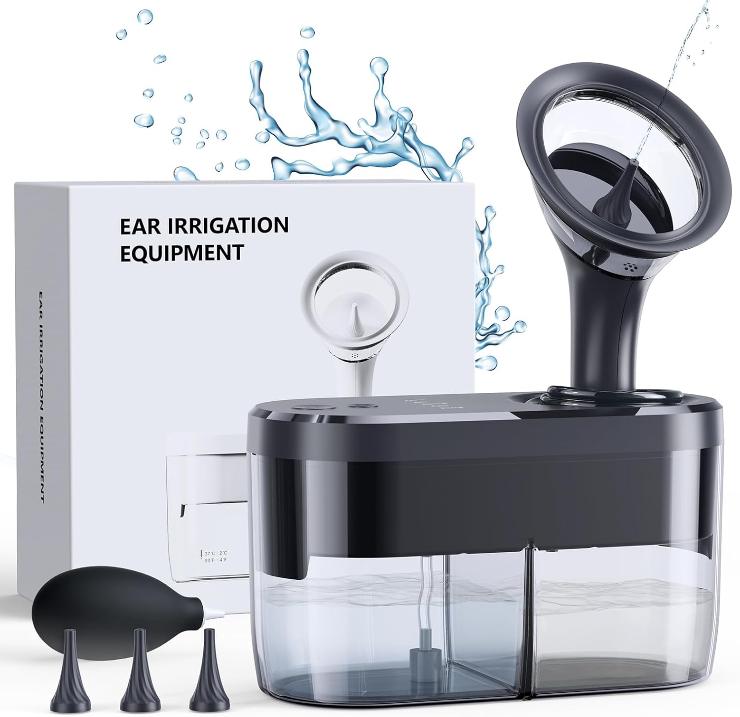 Ear Wax Removal Cleaner Tool Electric Safe FSA HSA Eligible Ear Cleaning Kit Ear...