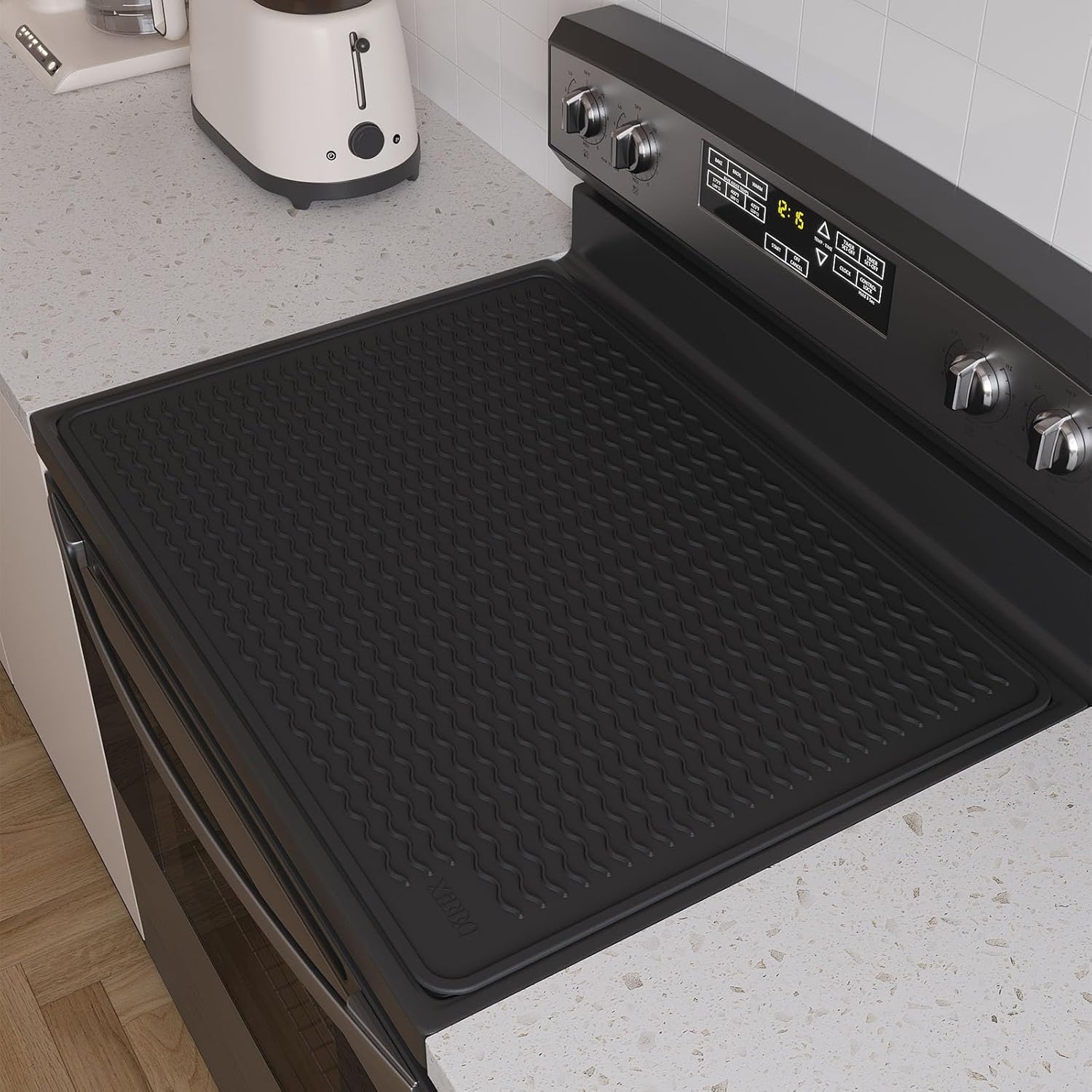 Stove Top Covers for Electric Stove, Food Grade Heavy Duty Silicone Glass Stove...