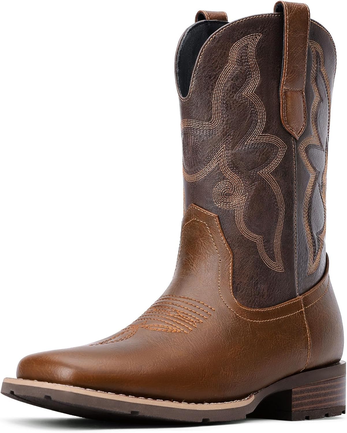 Cowboy Boots For Men - Western Boot Men's Cowboy Boots With Square Toe | Cowboy...