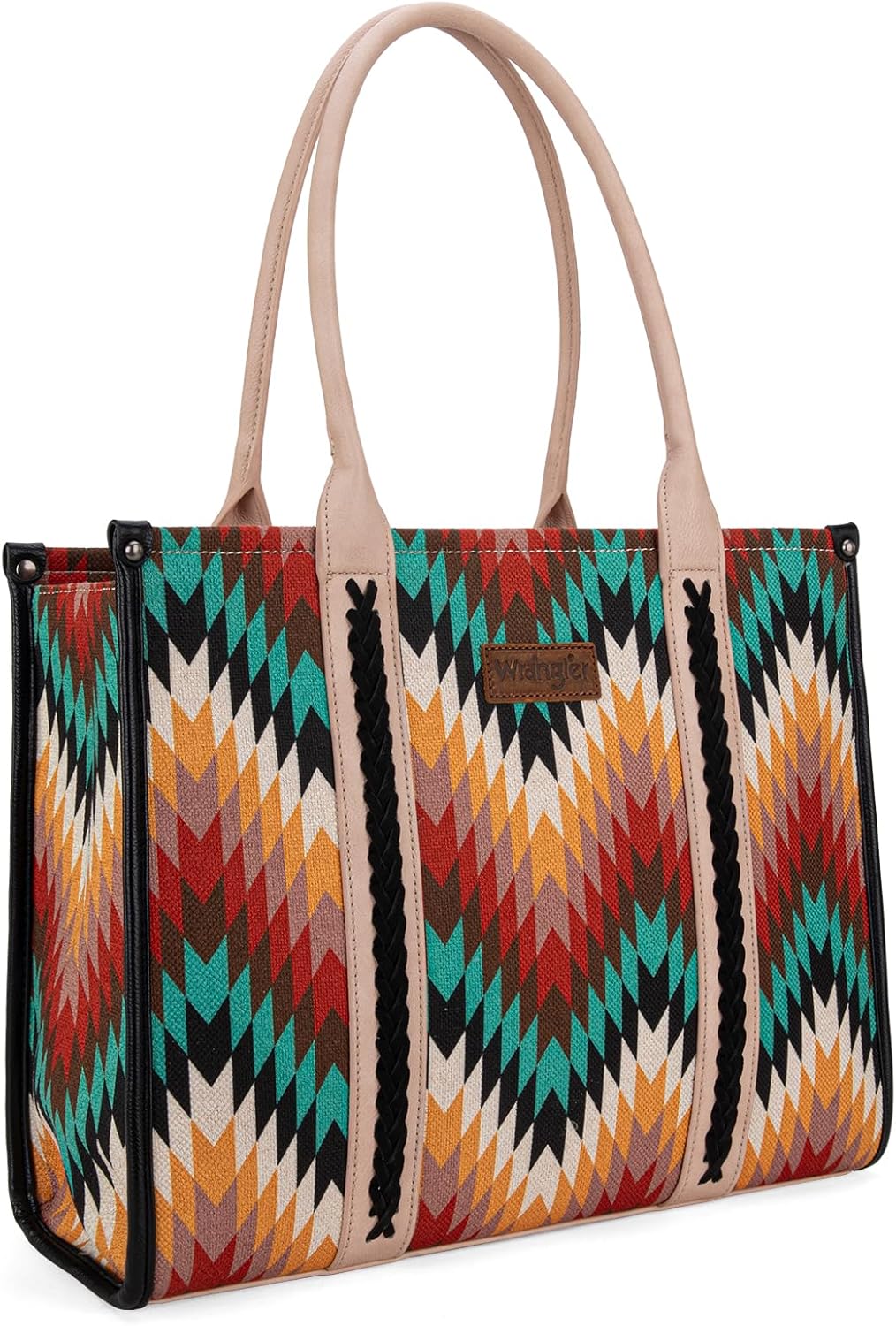 Montana West Wrangler Boho Tote Bag Aztec Top Handle Handbags Southwest Satchel...