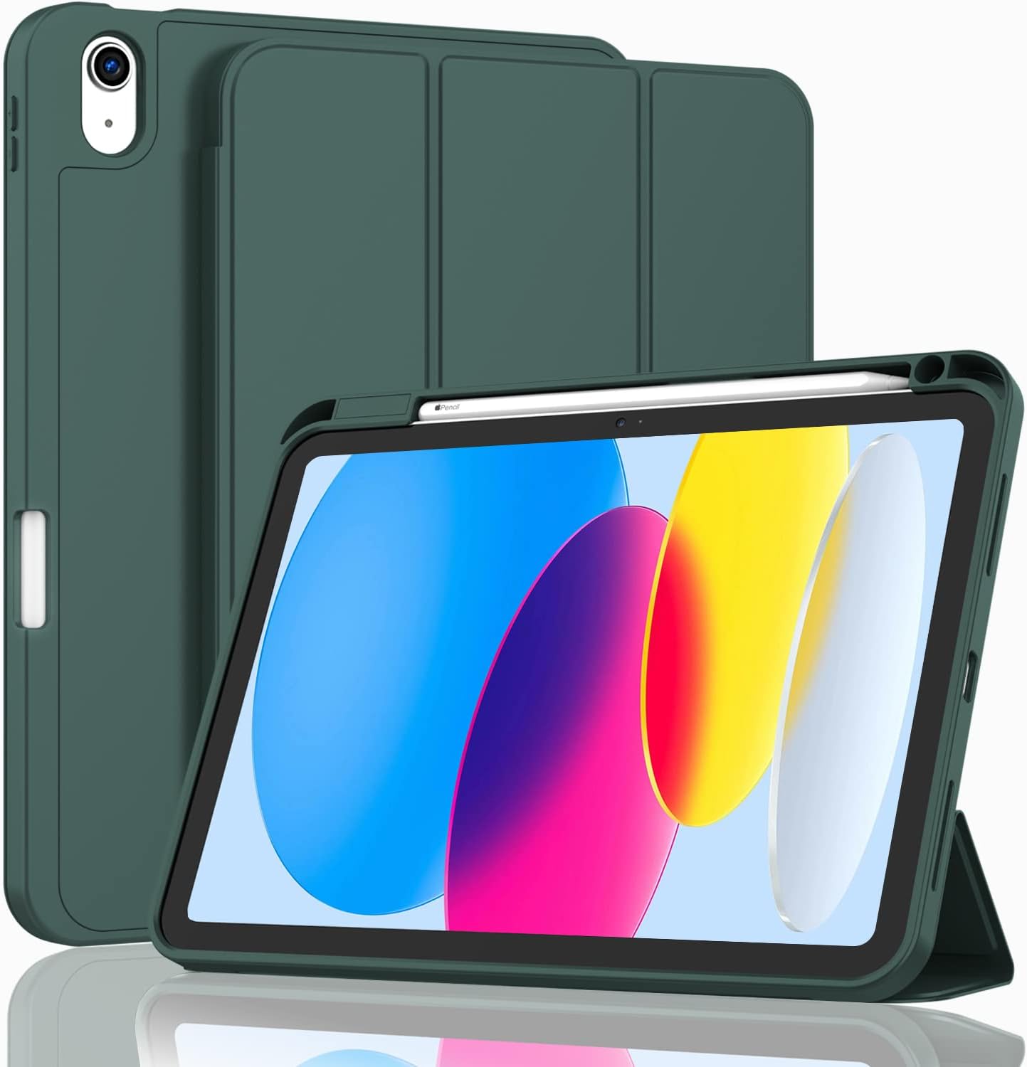 ZryXal New iPad 10th Generation Case 10.9 Inch 202...