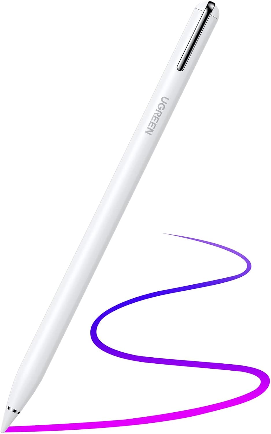 UGREEN Pen for iPad 2018-2024, Faster Charge Tilt Sensitivity Palm Rejection Blu...