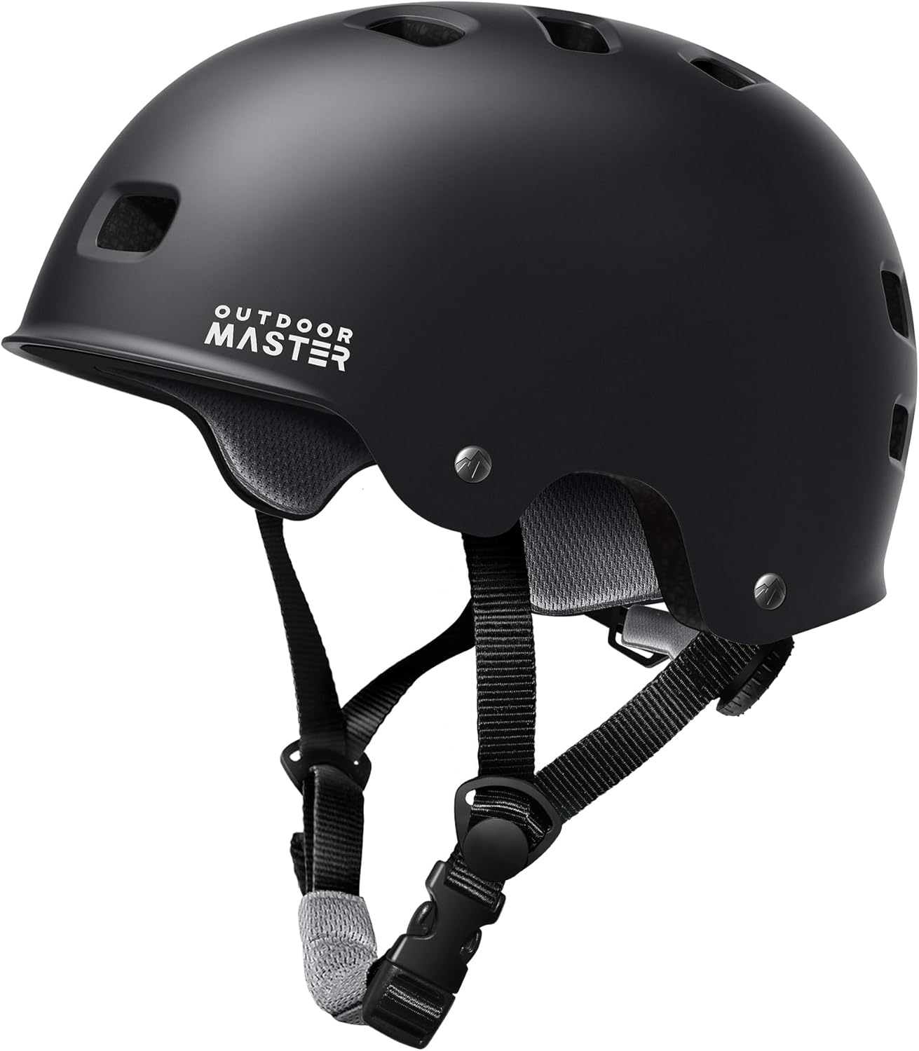 OutdoorMaster Skateboard Cycling Helmet - Two Remo...
