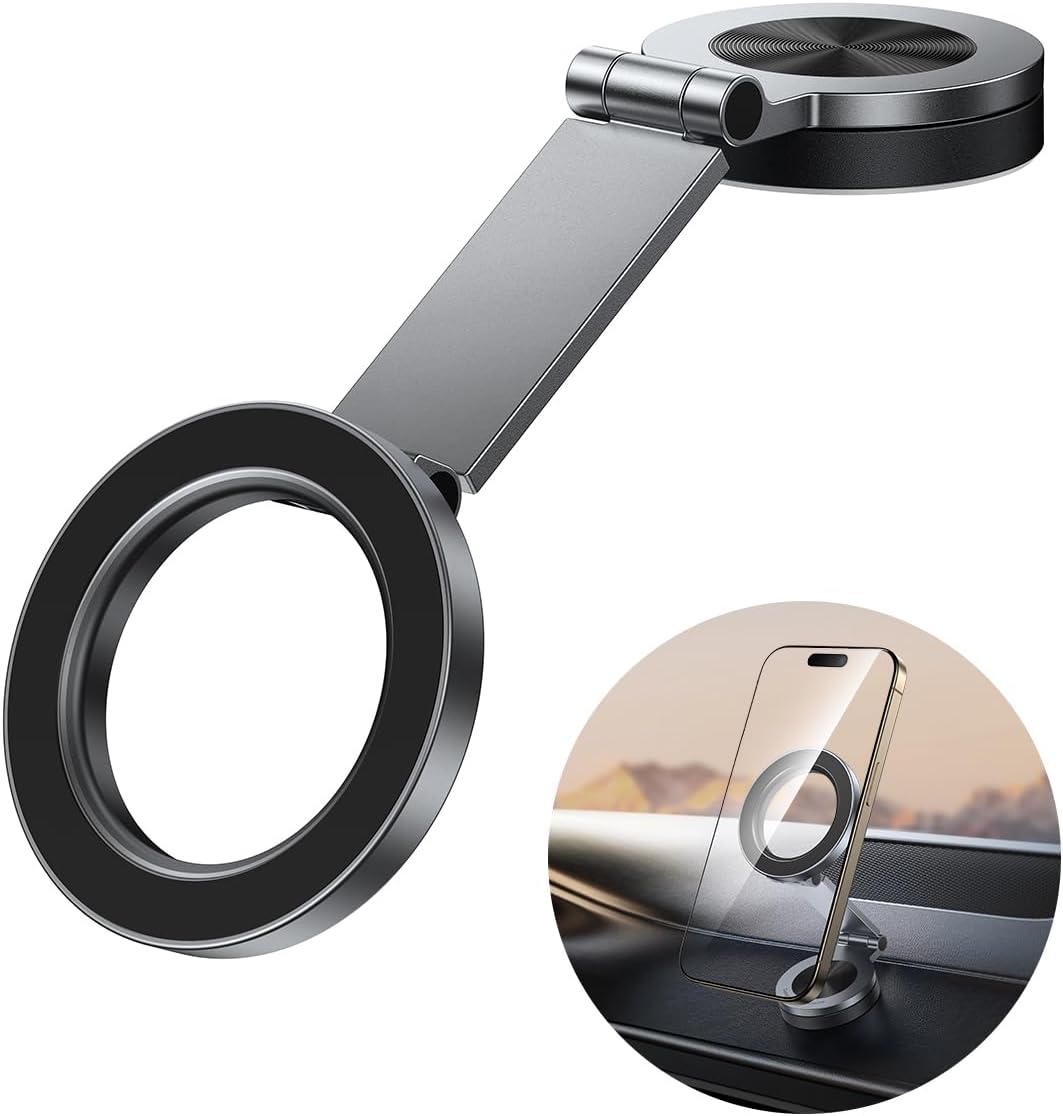SYNCWIRE for MagSafe Car Mount - [360° Rotation] Magnetic Phone Holder for Car,...
