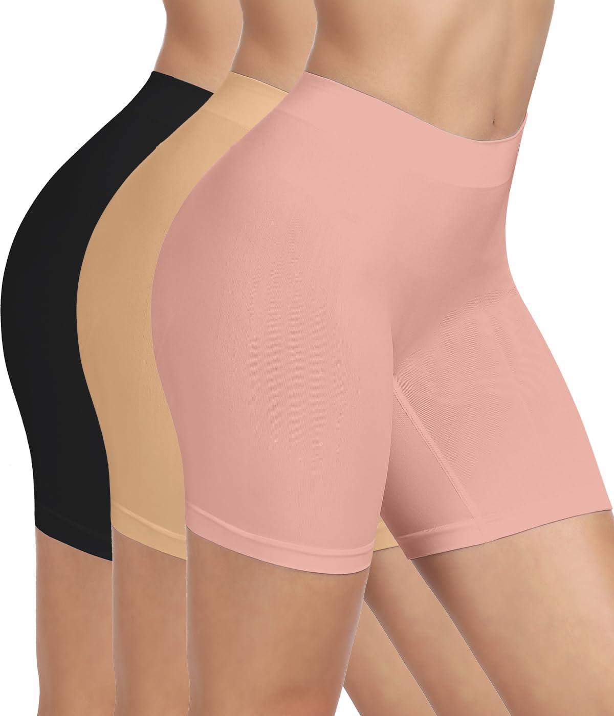BESTENA Slip Short for Under Dresses Seamless Smooth Workout Yoga Bike Shorts fo...