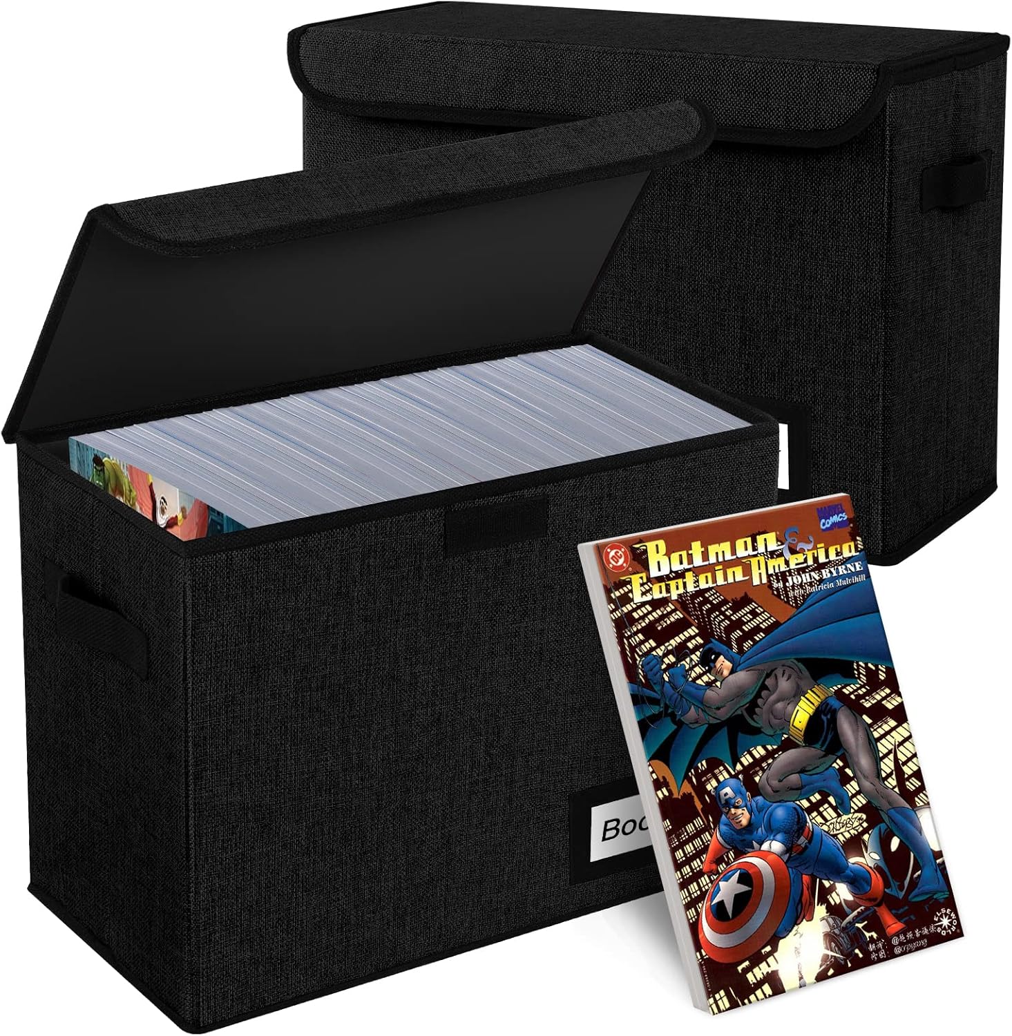2 Pack Comic Book Storage Box, Comic Protector Org...