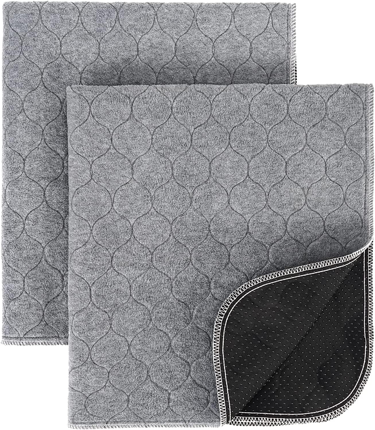 2 Pack Washable Dog Pee Pads - Instantly Absorbent...
