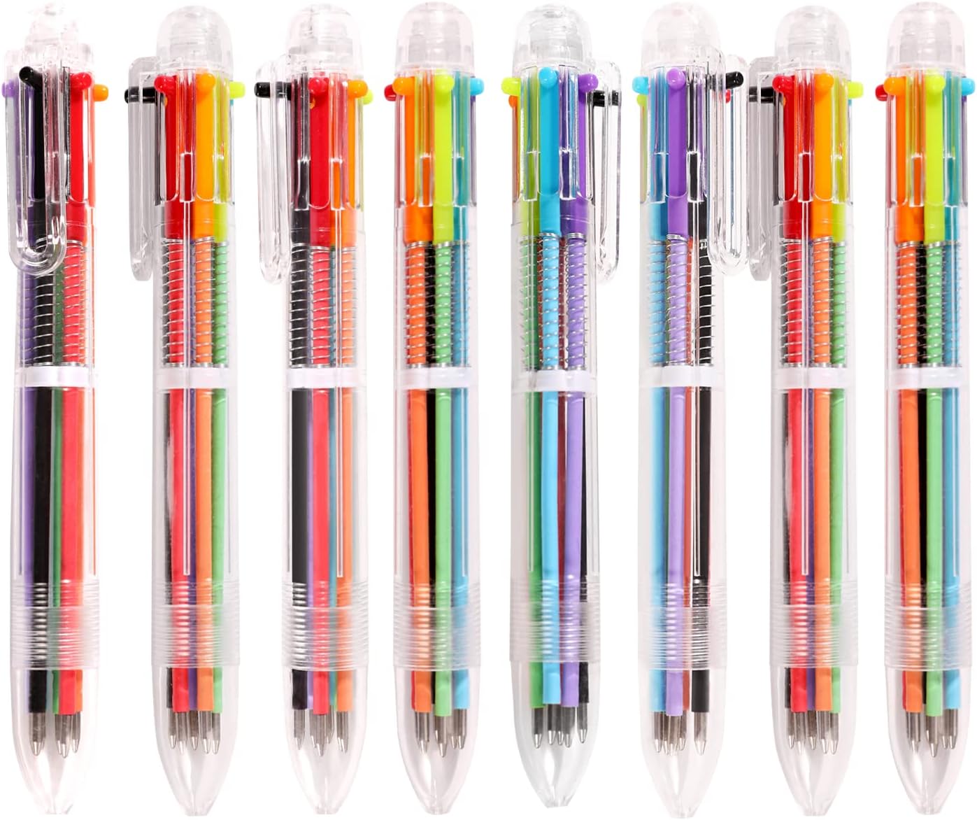 DAIKOYE 24 PCS 0.5mm 6-in-1 Multicolor Ballpoint P...